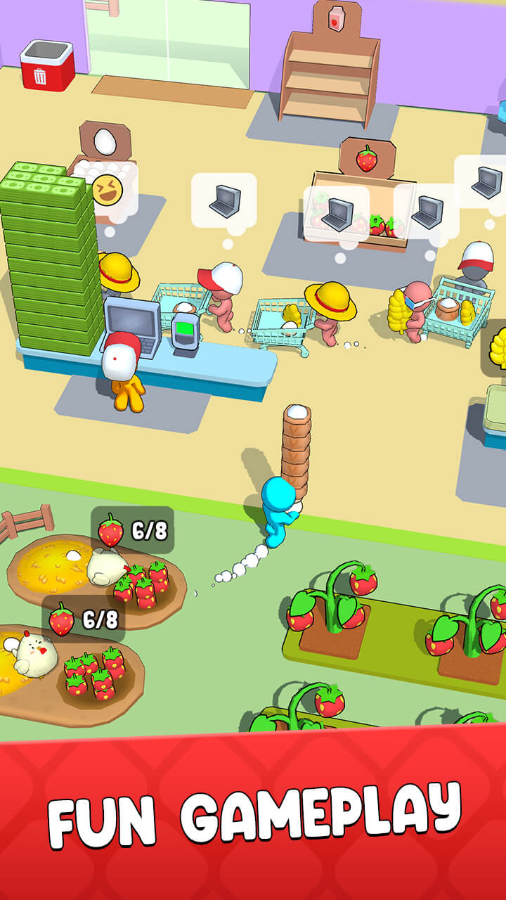 اسکرین شات بازی My Mini Store: Mart Tycoon 5