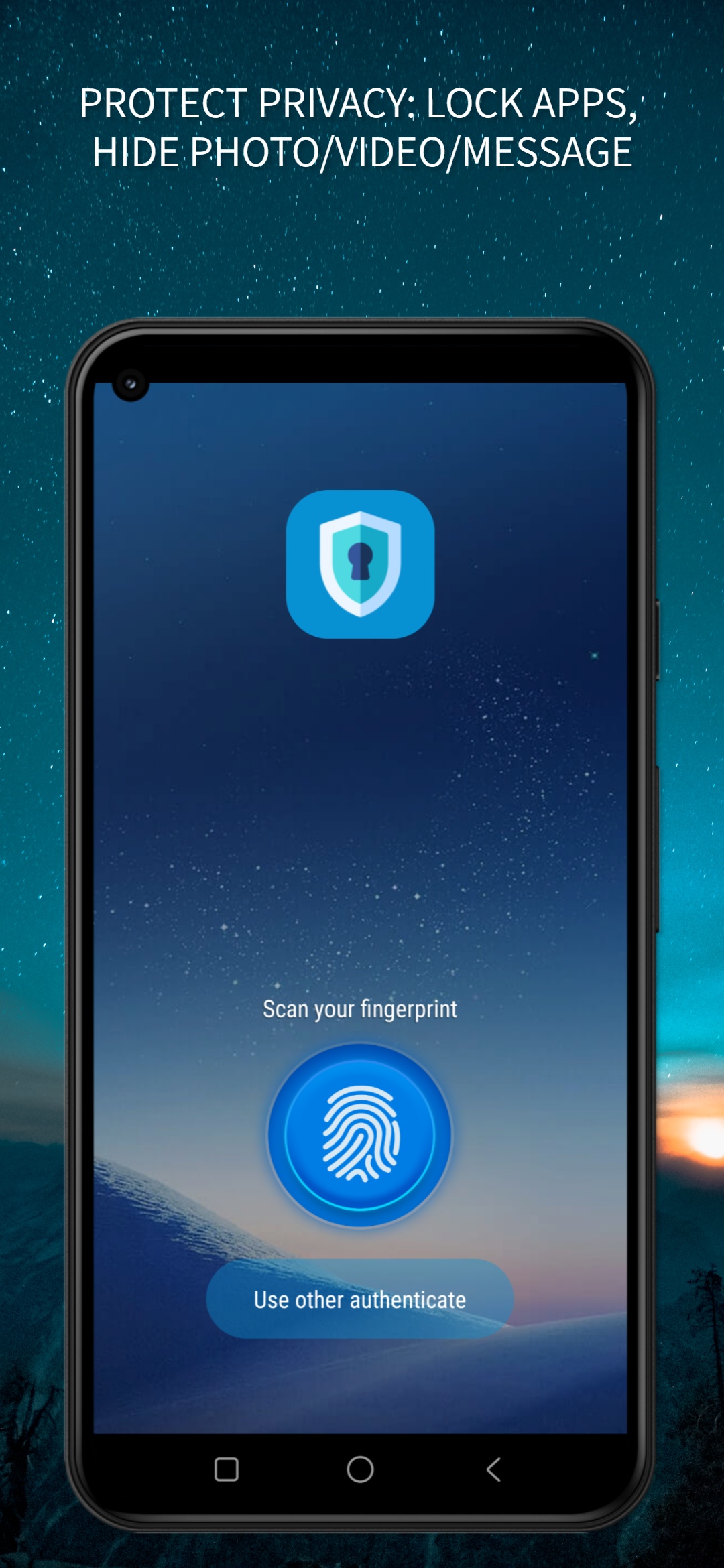 اسکرین شات 1 برنامه Applock - Gallery Vault