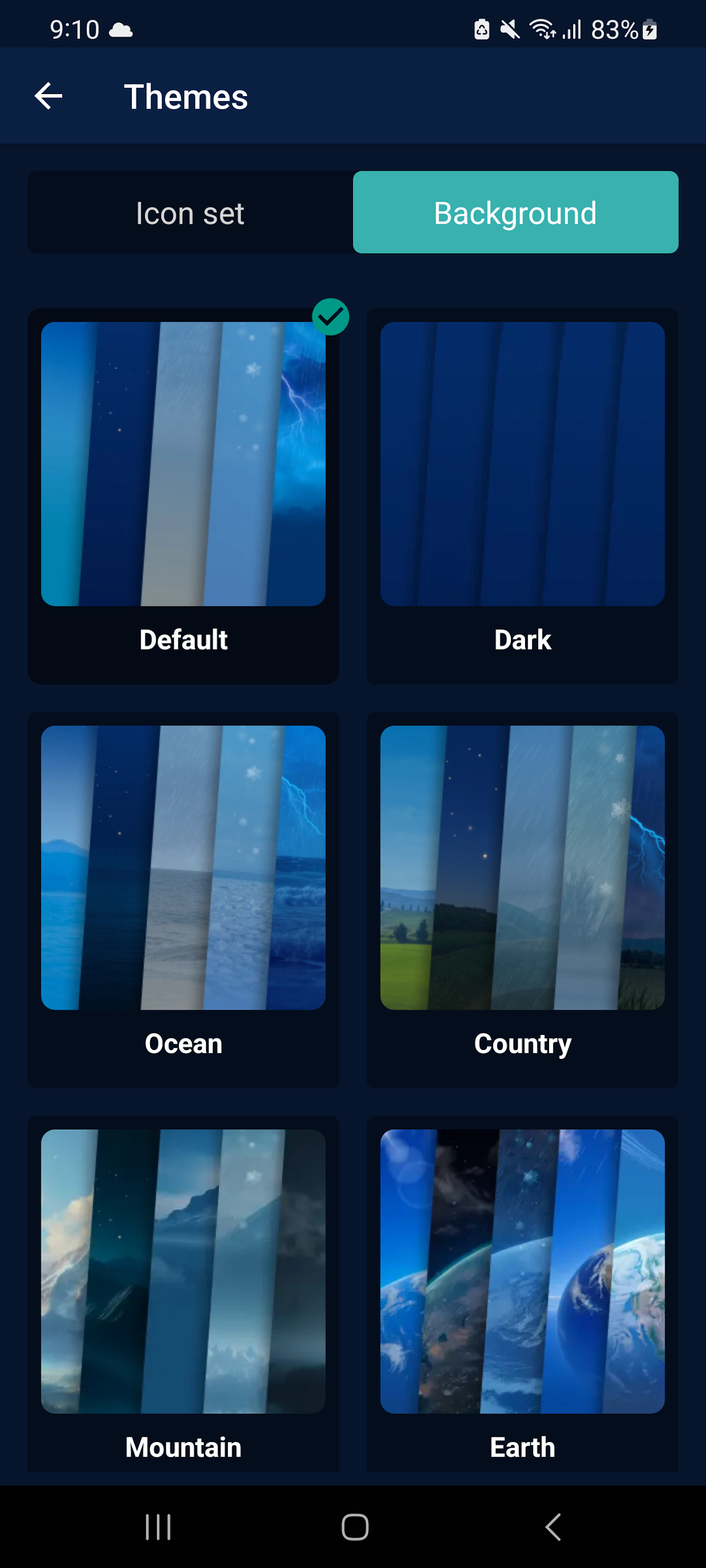 اسکرین شات 5 برنامه Weather Real-time Forecast
