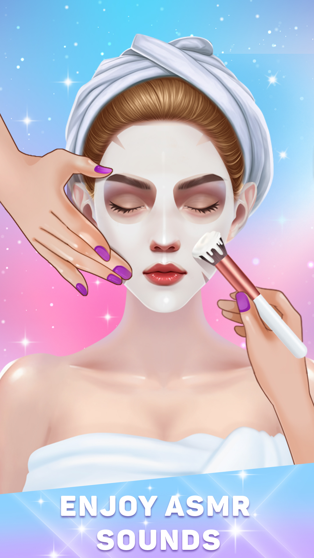 اسکرین شات 1 بازی Makeover salon: Makeup ASMR
