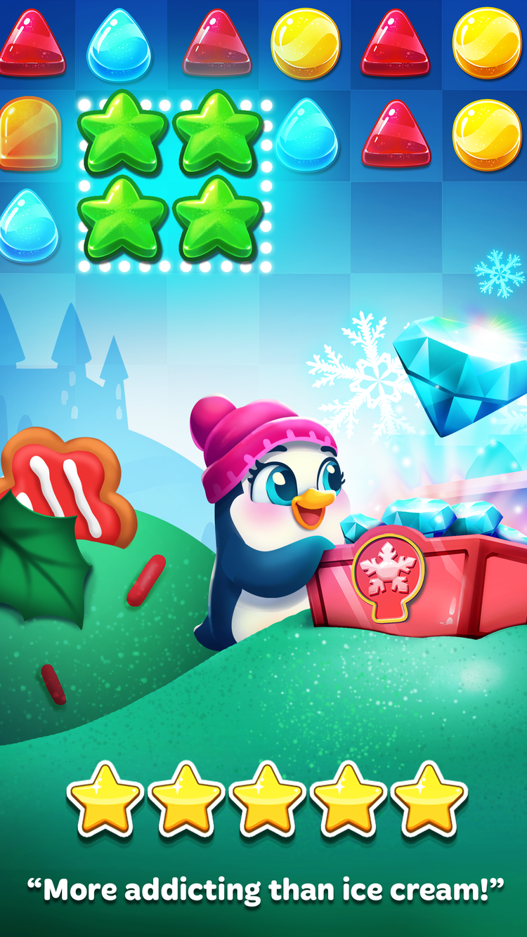 اسکرین شات 5 بازی Frozen Frenzy Mania – Match 3