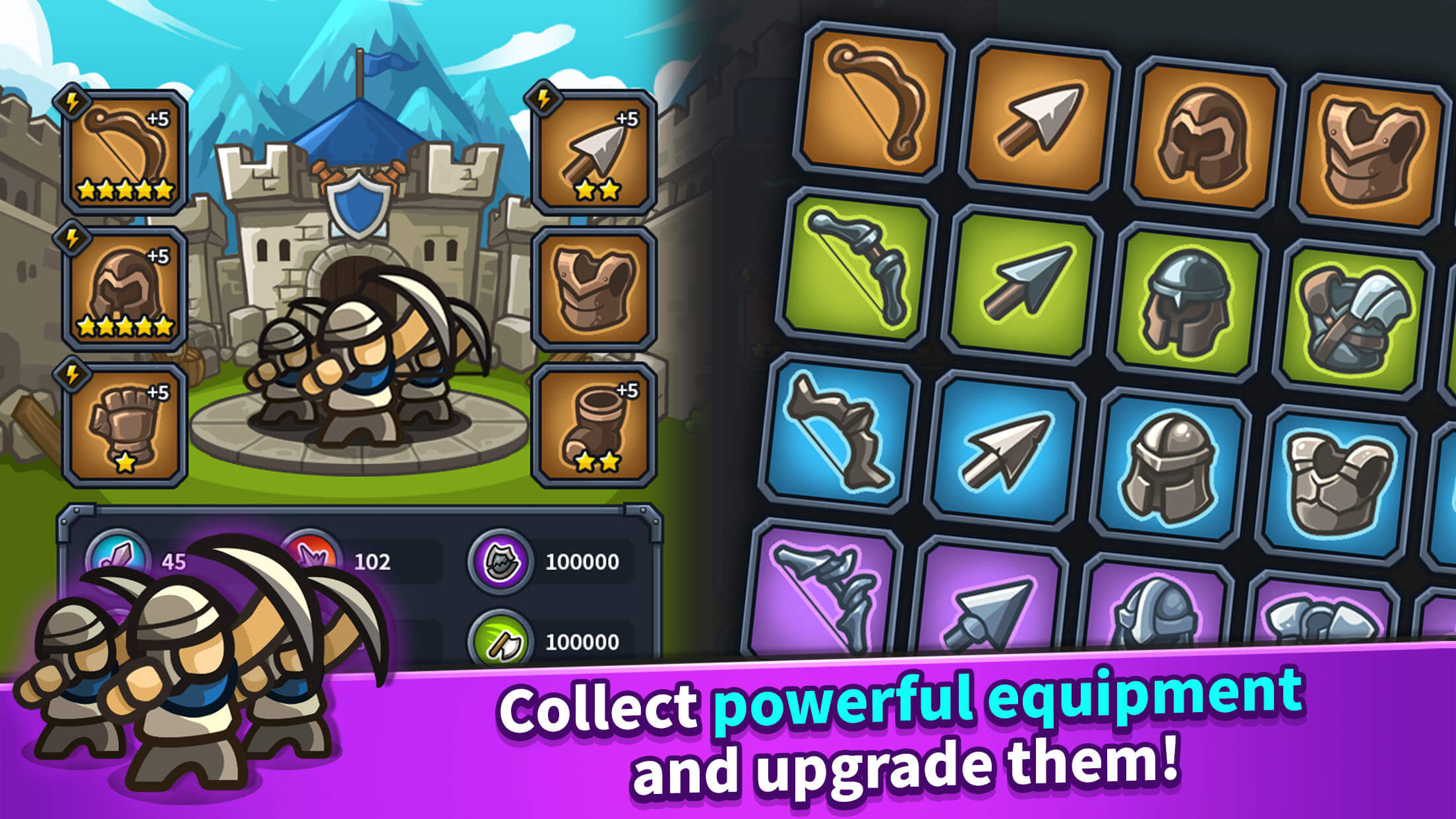 اسکرین شات 4 بازی Idle Kingdom Defense