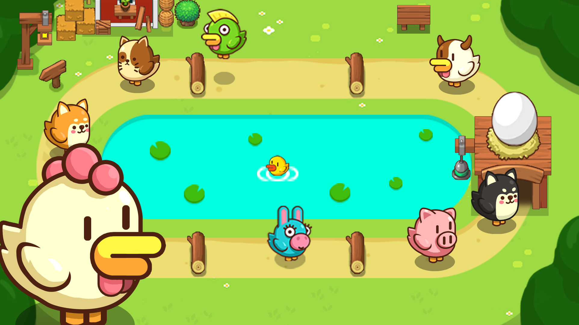 اسکرین شات 3 بازی Merge Chicken - Idle Tycoon