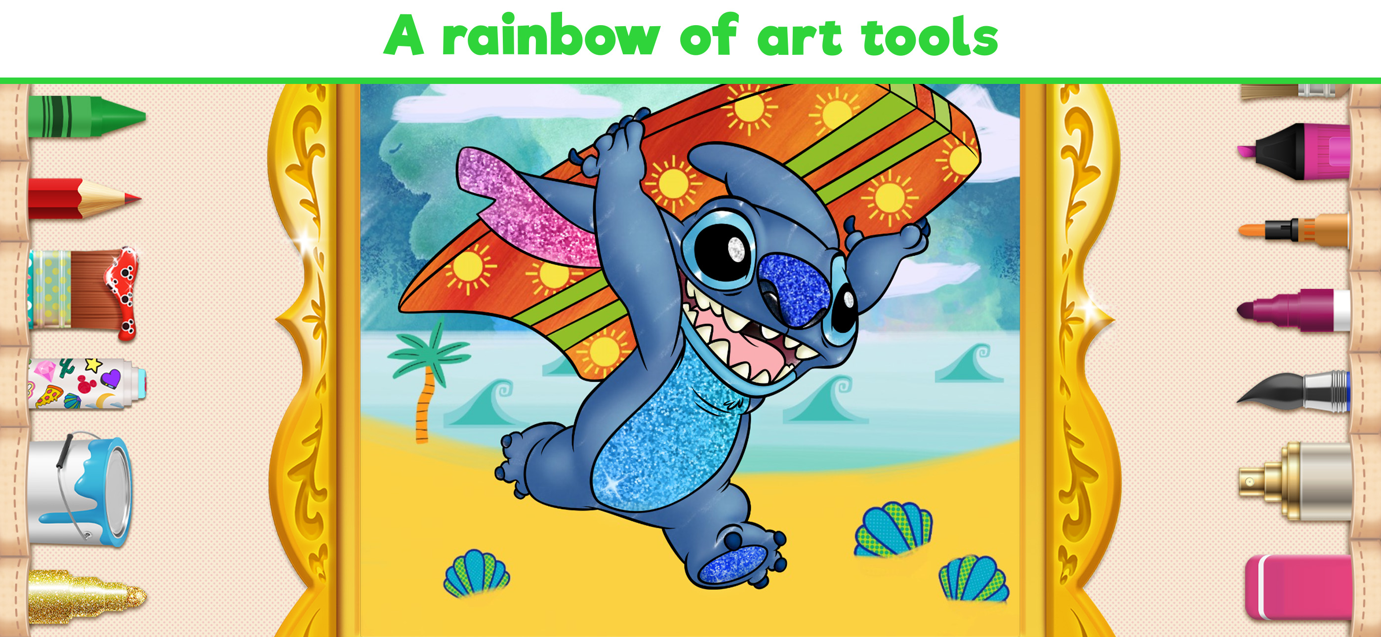 اسکرین شات 3 بازی Disney Coloring World