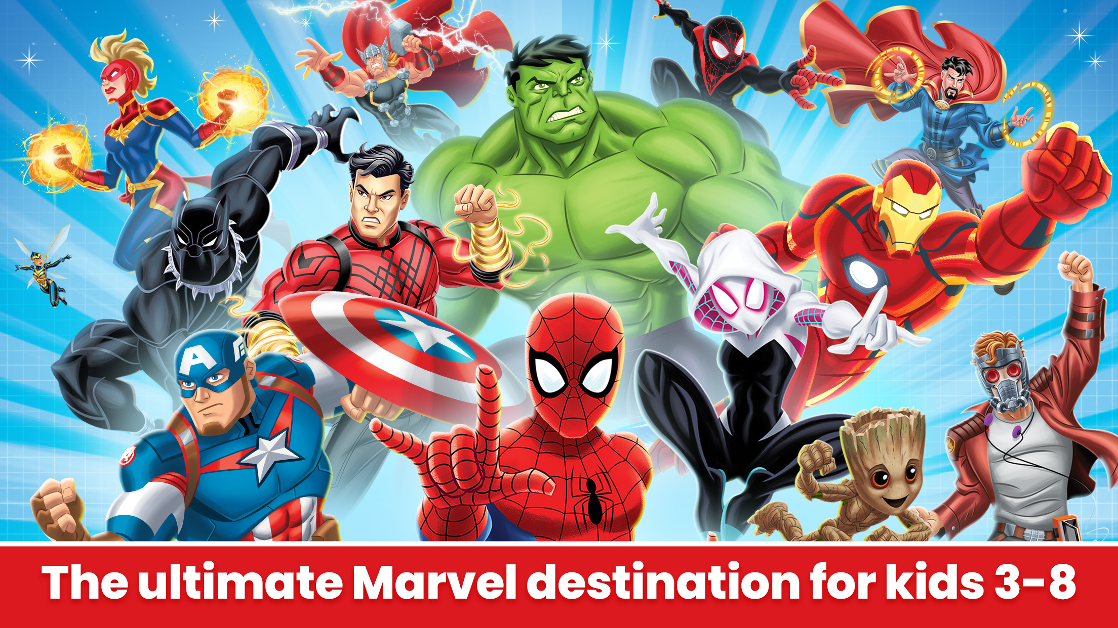 اسکرین شات 1 برنامه Marvel HQ: Kids Super Hero Fun