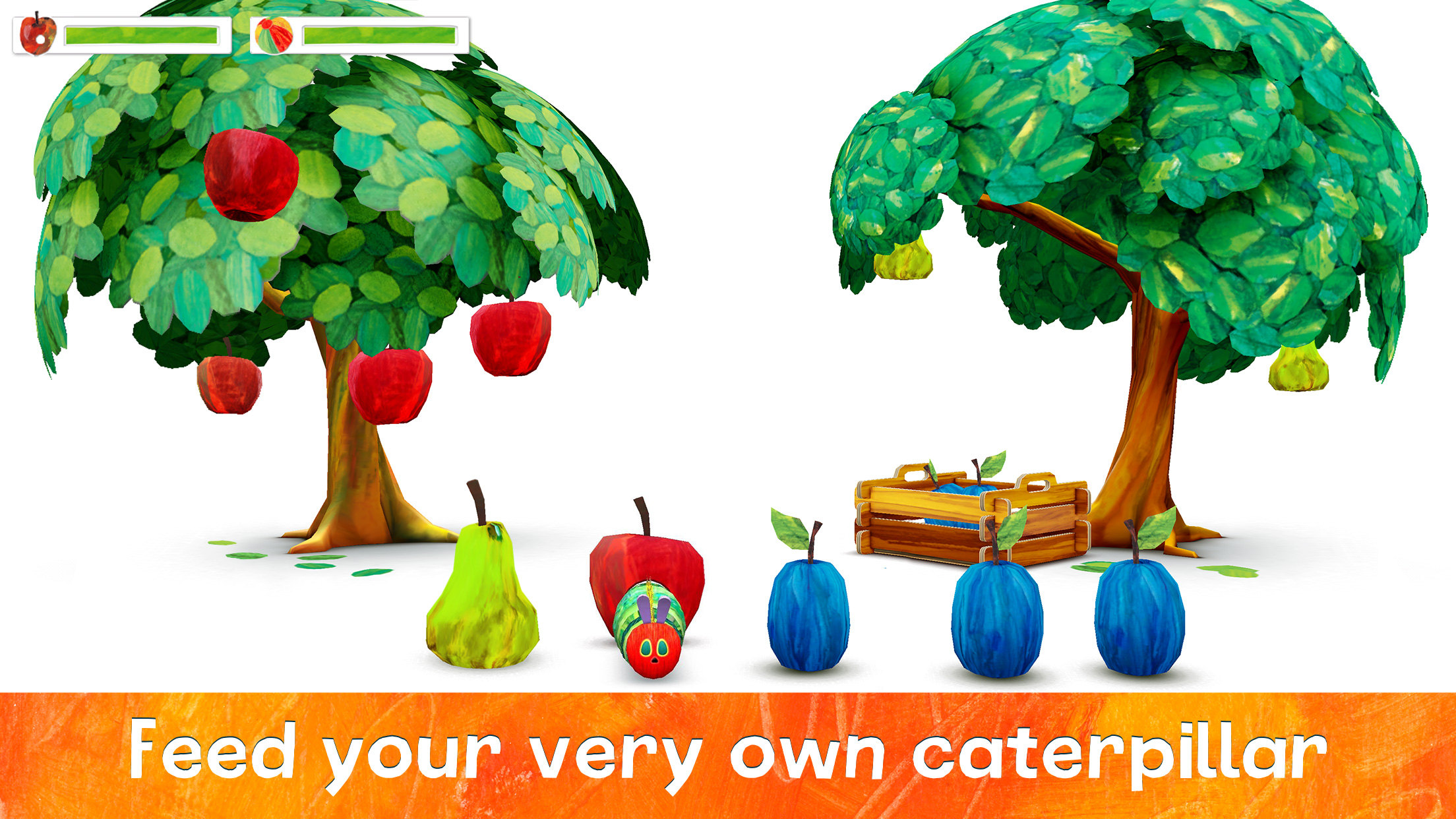 اسکرین شات 2 برنامه My Very Hungry Caterpillar