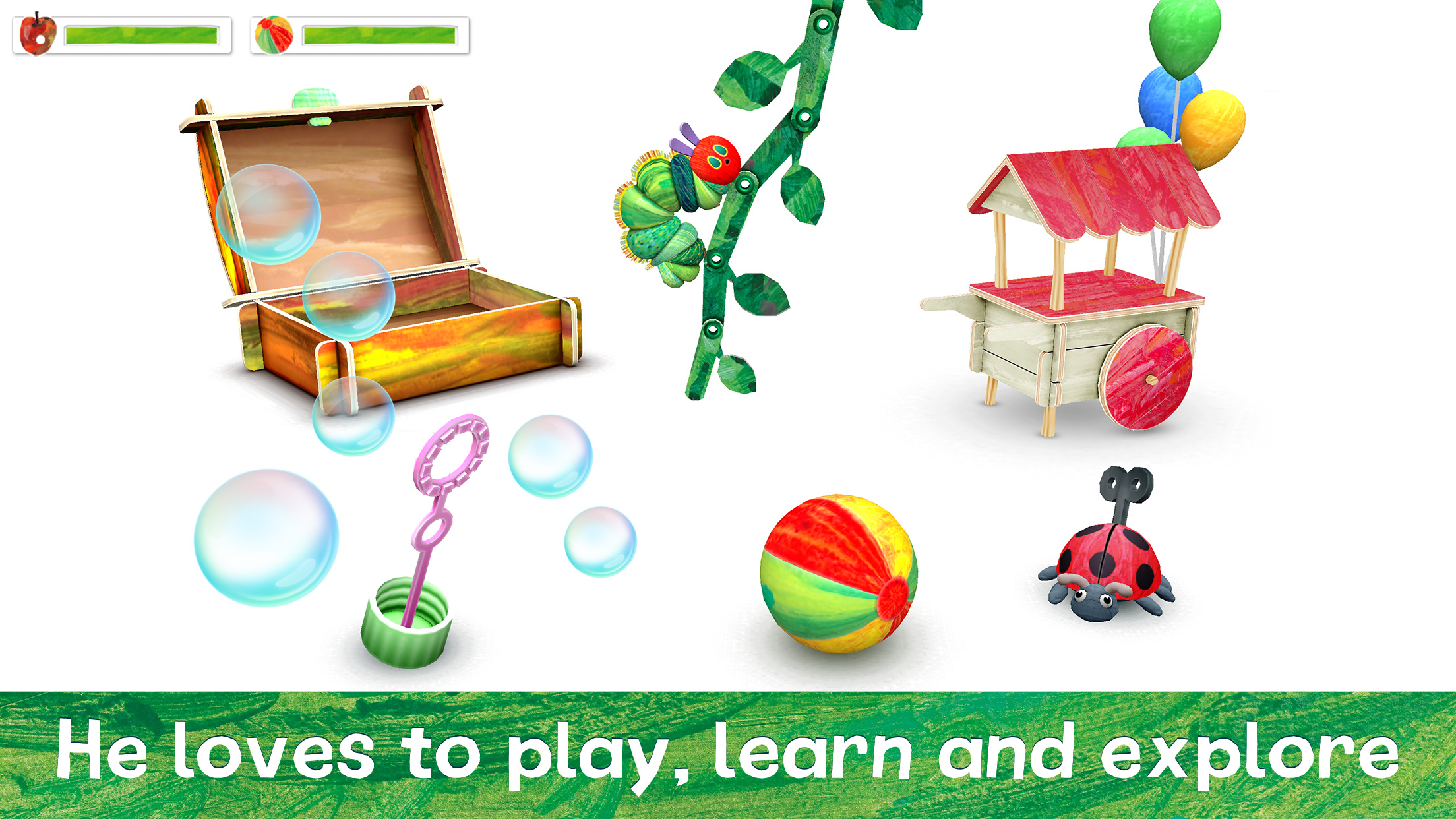 اسکرین شات 3 برنامه My Very Hungry Caterpillar