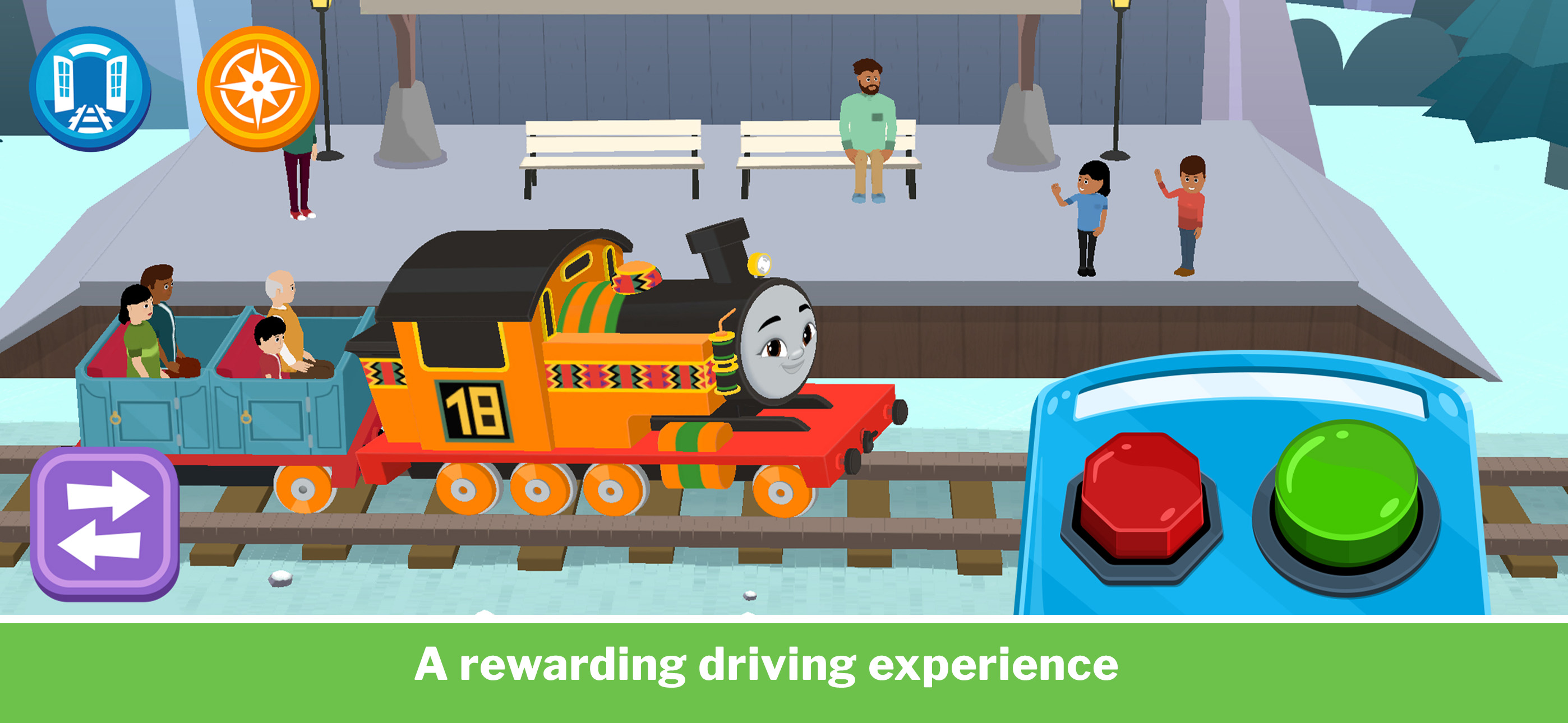 اسکرین شات 3 بازی Thomas & Friends™: Let's Roll