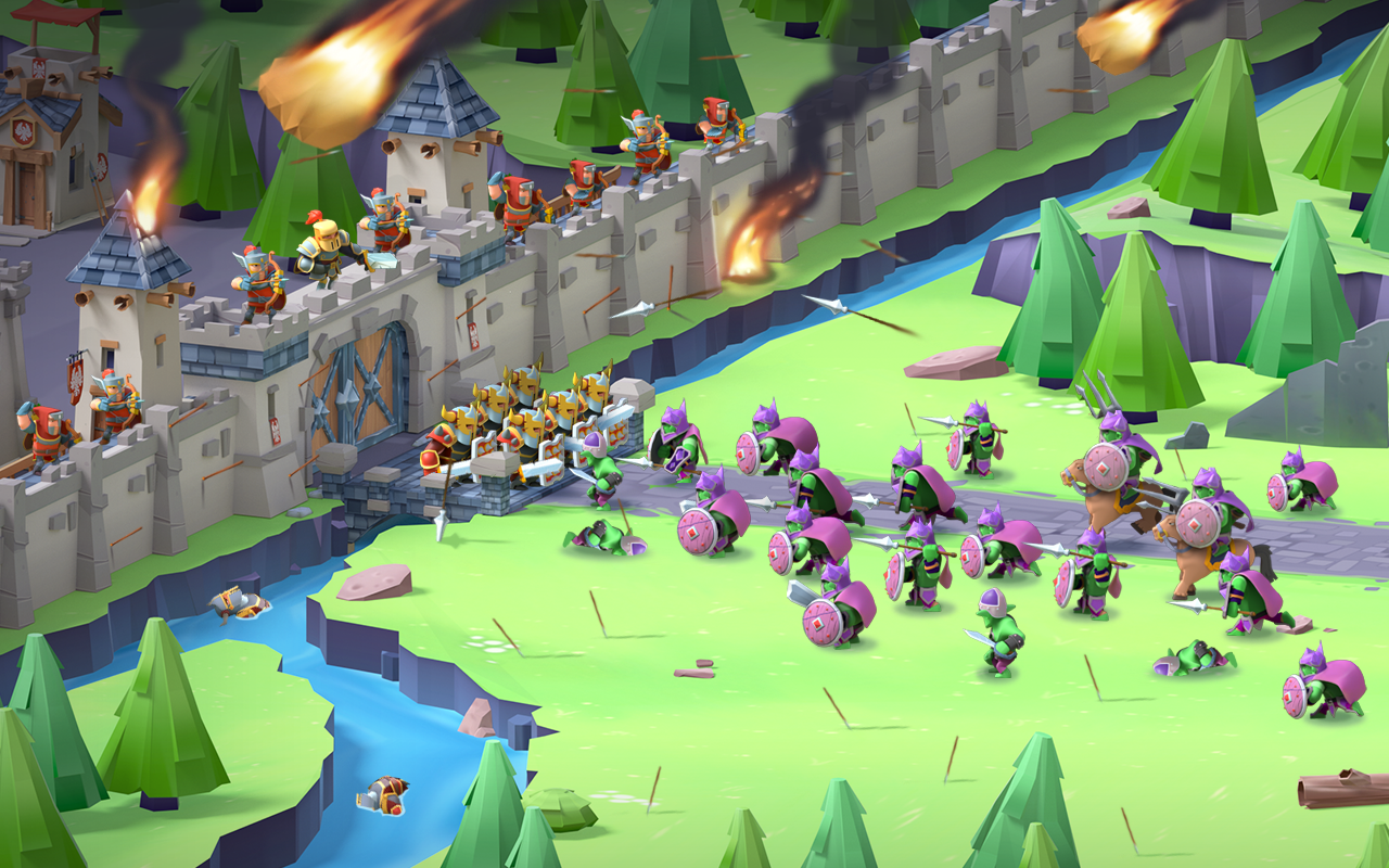 اسکرین شات 1 بازی Game of Warriors