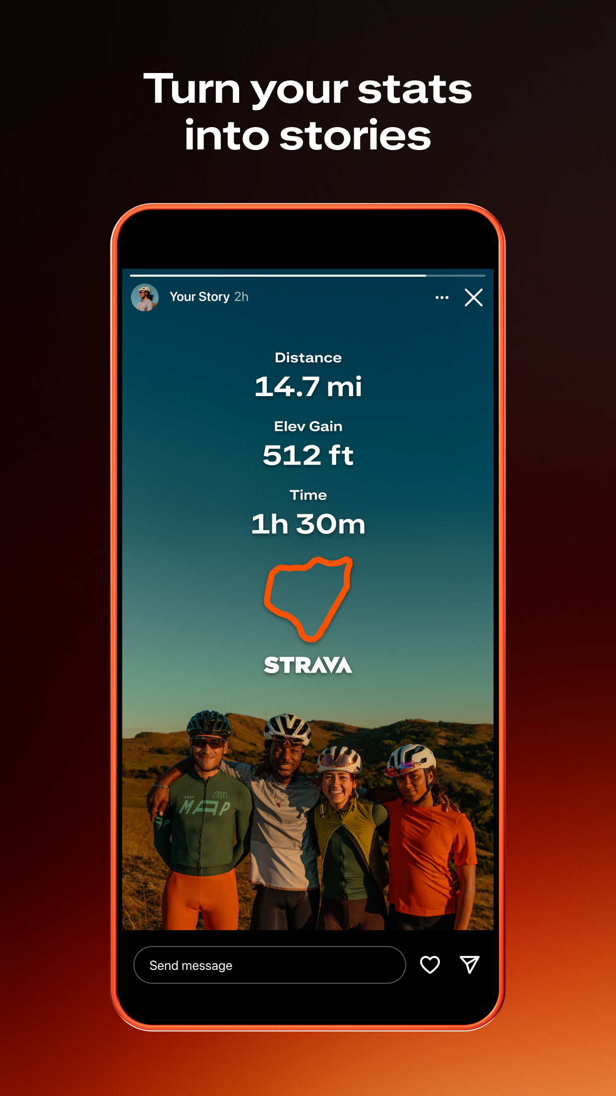 اسکرین شات 2 برنامه Strava: Run, Bike, Hike