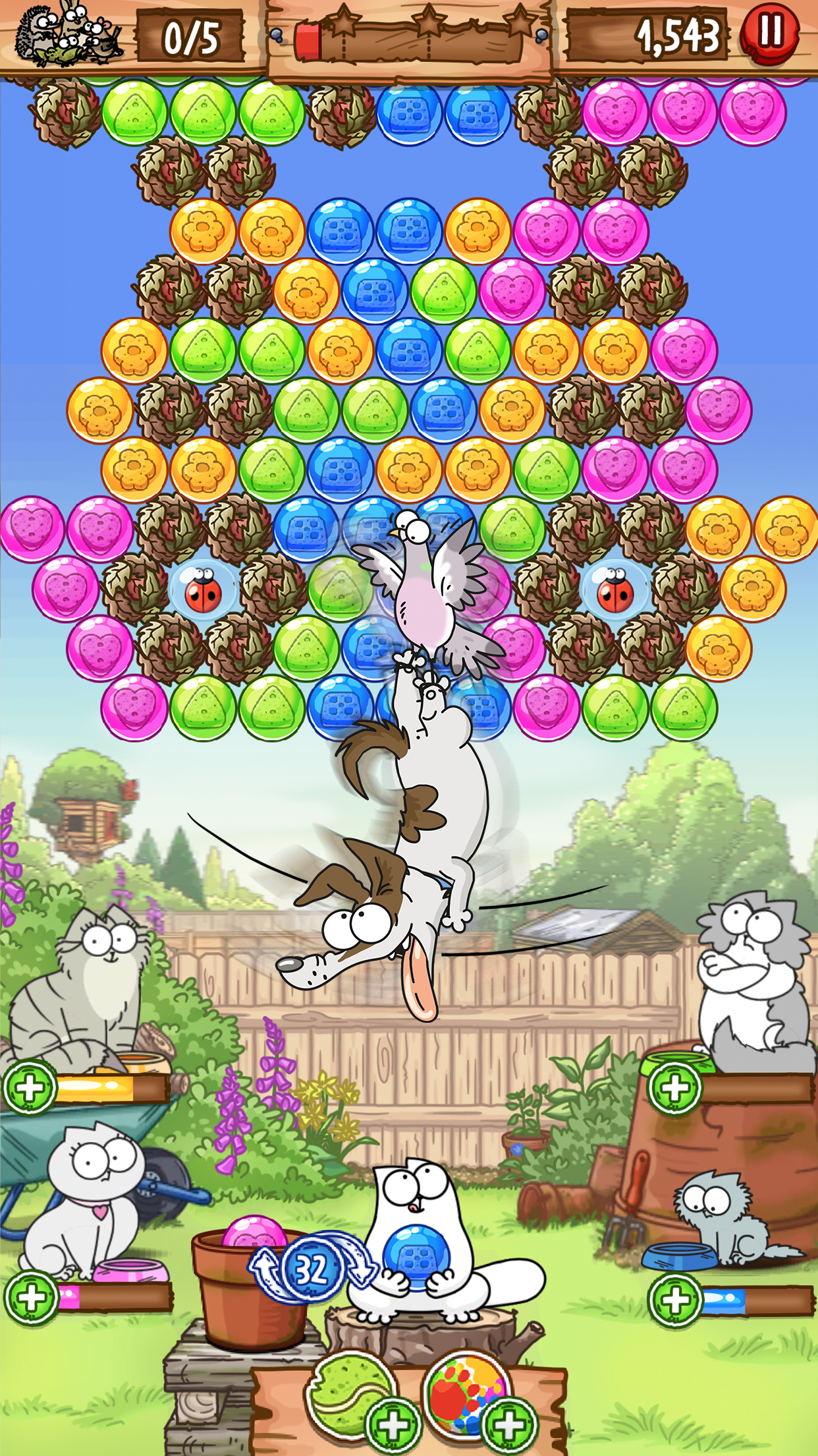 اسکرین شات 5 بازی Simon's Cat - Pop Time