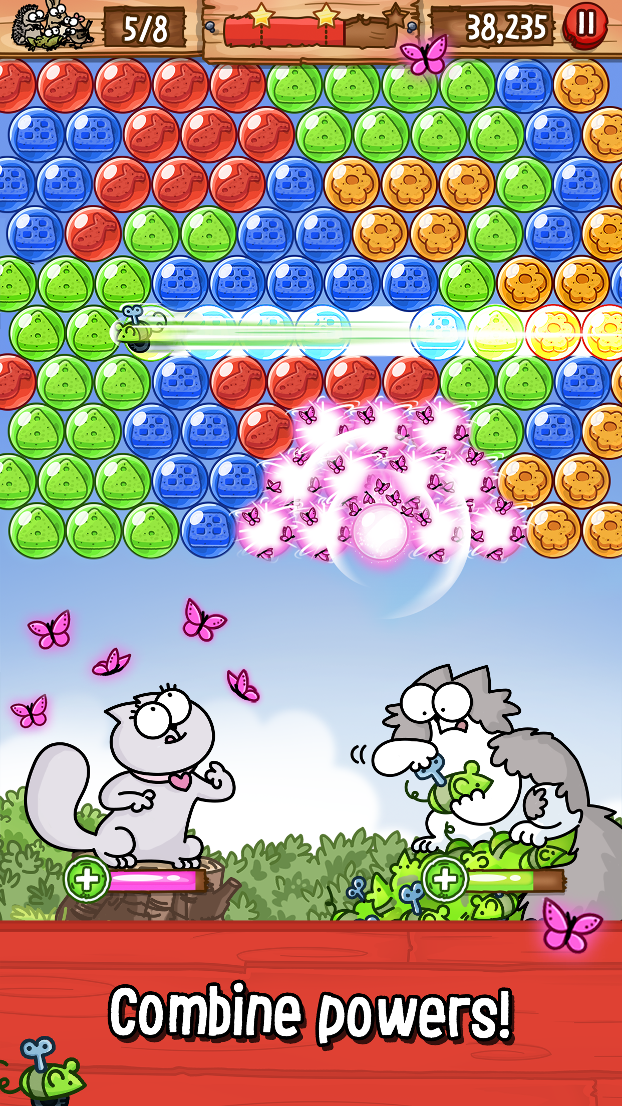 اسکرین شات 3 بازی Simon's Cat - Pop Time