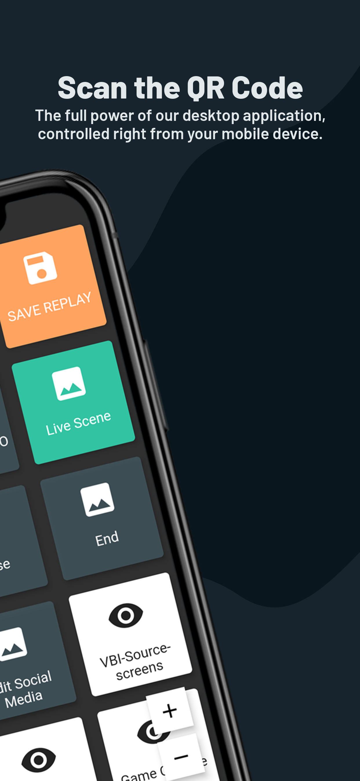 اسکرین شات برنامه Streamlabs Controller 2