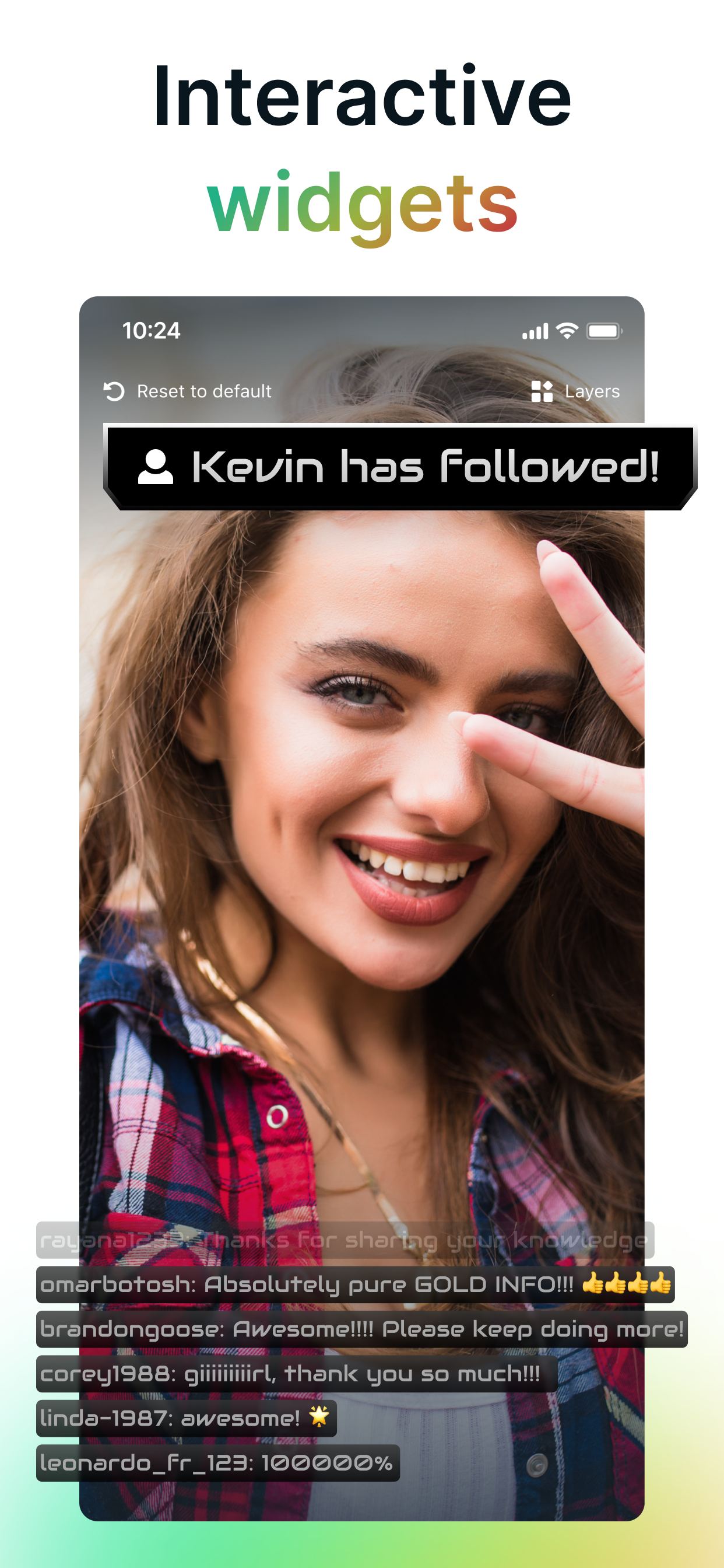 اسکرین شات 4 برنامه Streamlabs: Live Streaming