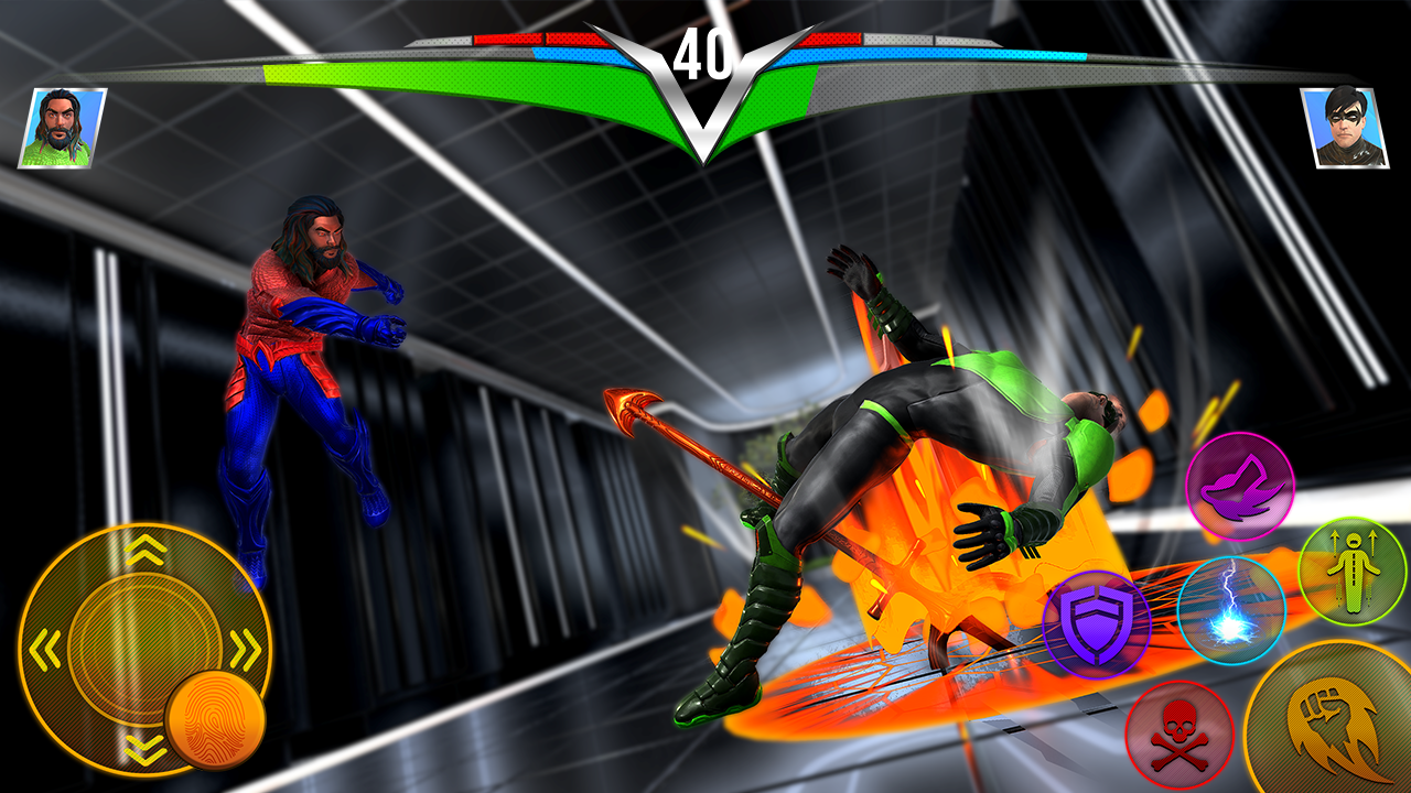 اسکرین شات 2 بازی Street Fight Spider Hero 3D