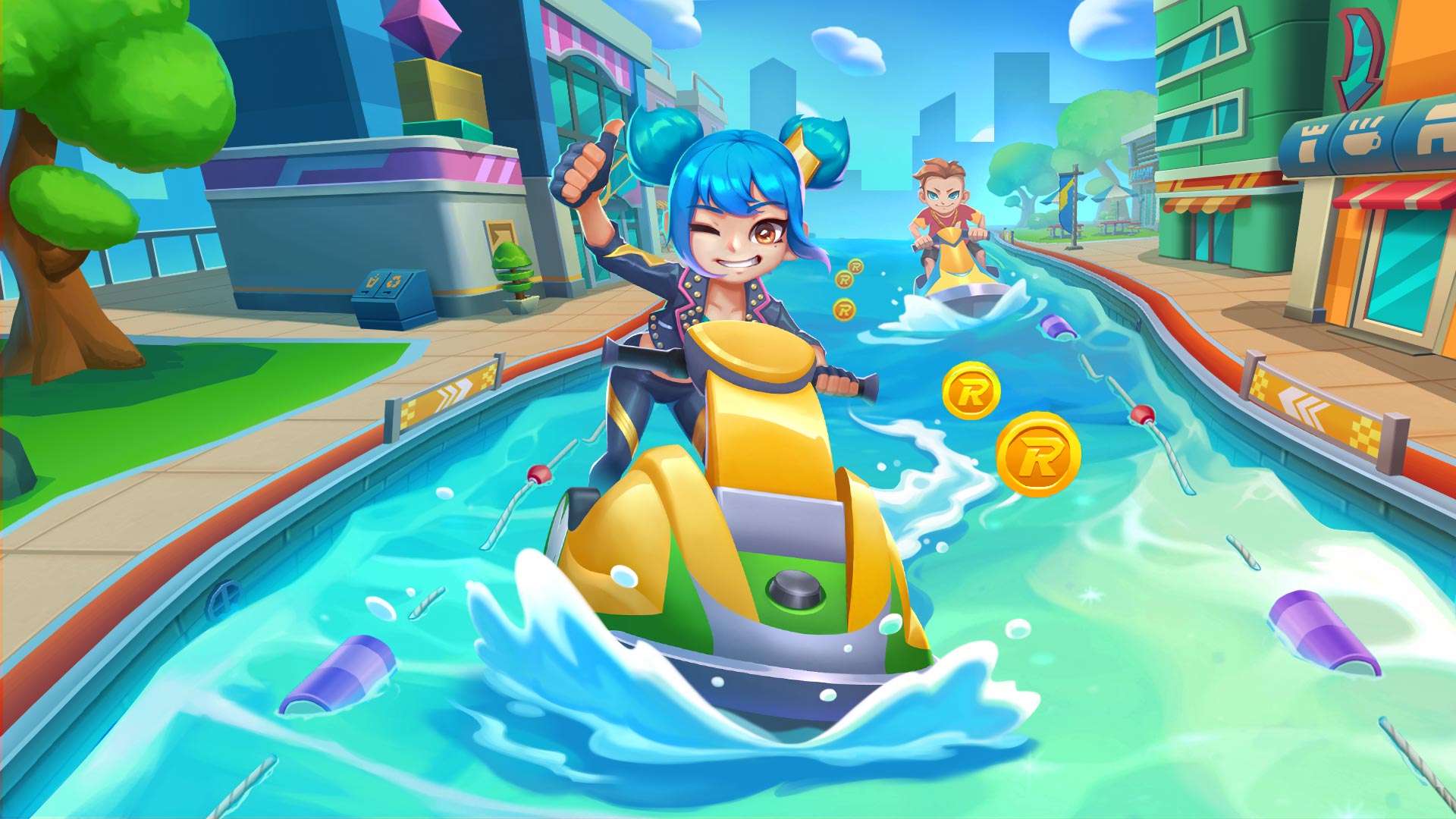 اسکرین شات 7 بازی Street Rush - Running Game