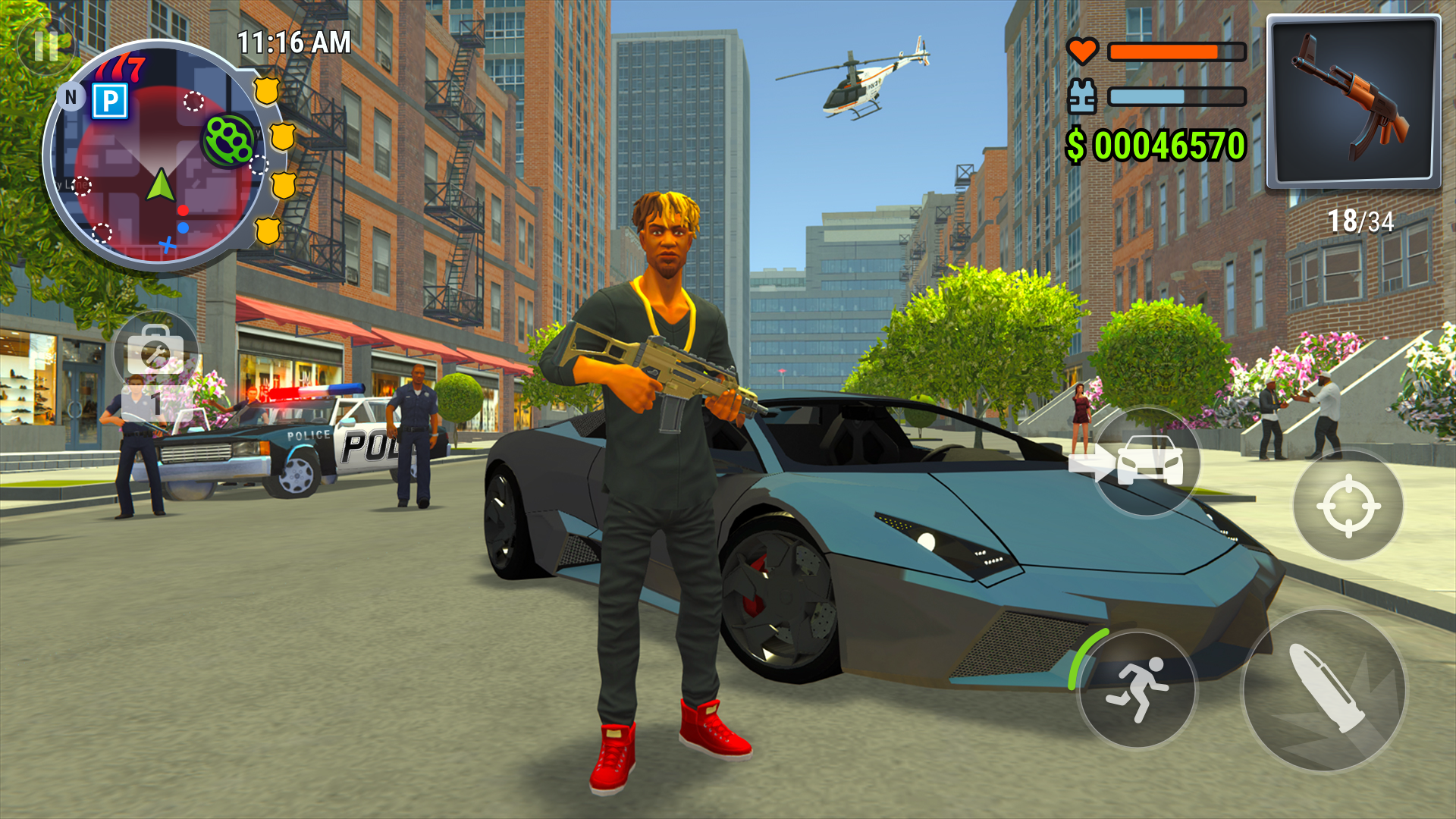 اسکرین شات 3 بازی Gangs Town Story