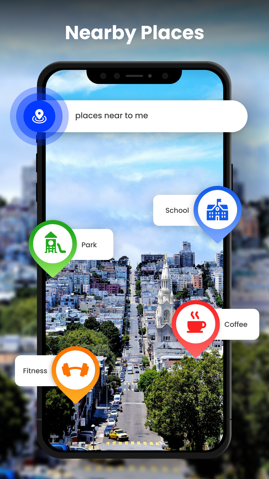 اسکرین شات 4 برنامه Live Satellite view GPS Maps