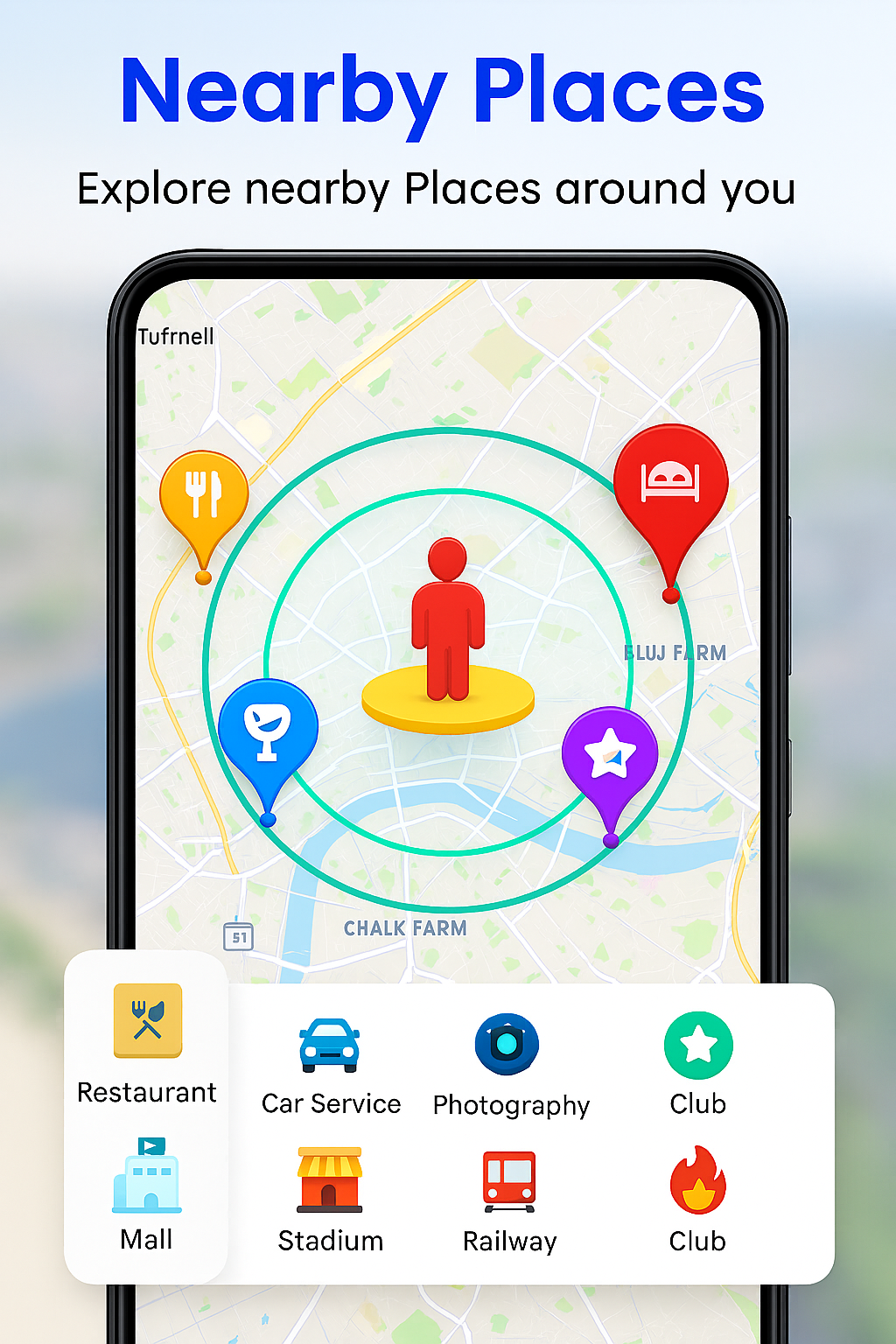 اسکرین شات 6 برنامه GPS Earth Map - Live Satellite