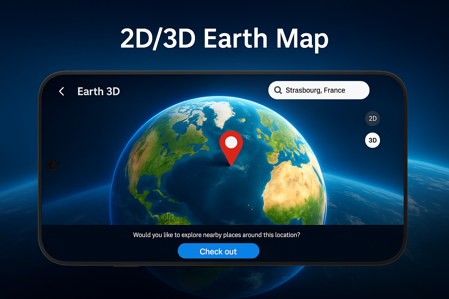 اسکرین شات 3 برنامه Street View Maps Live Camera