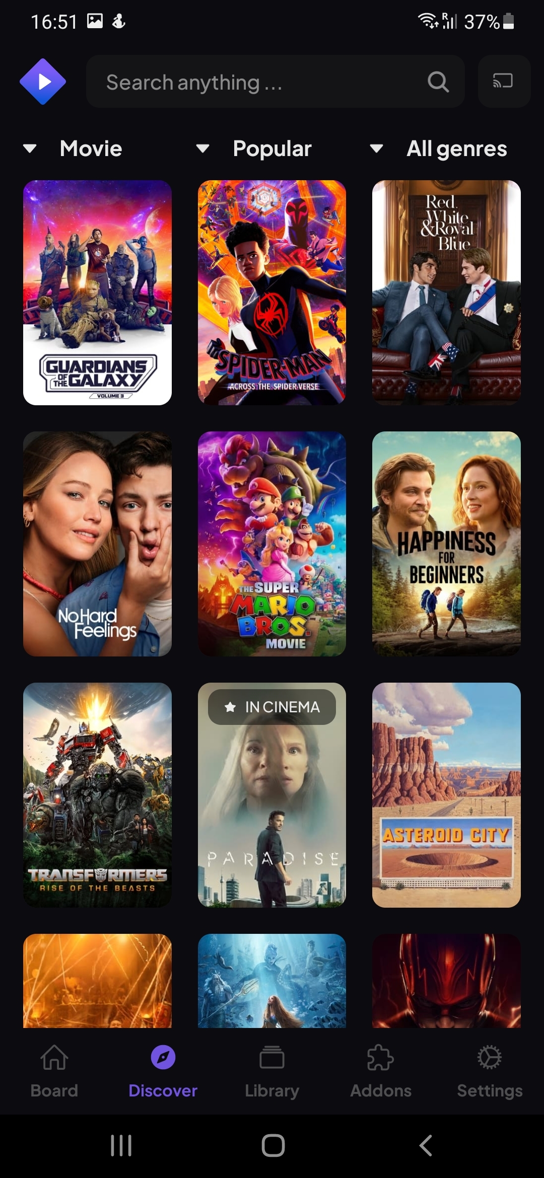 اسکرین شات 2 برنامه Stremio