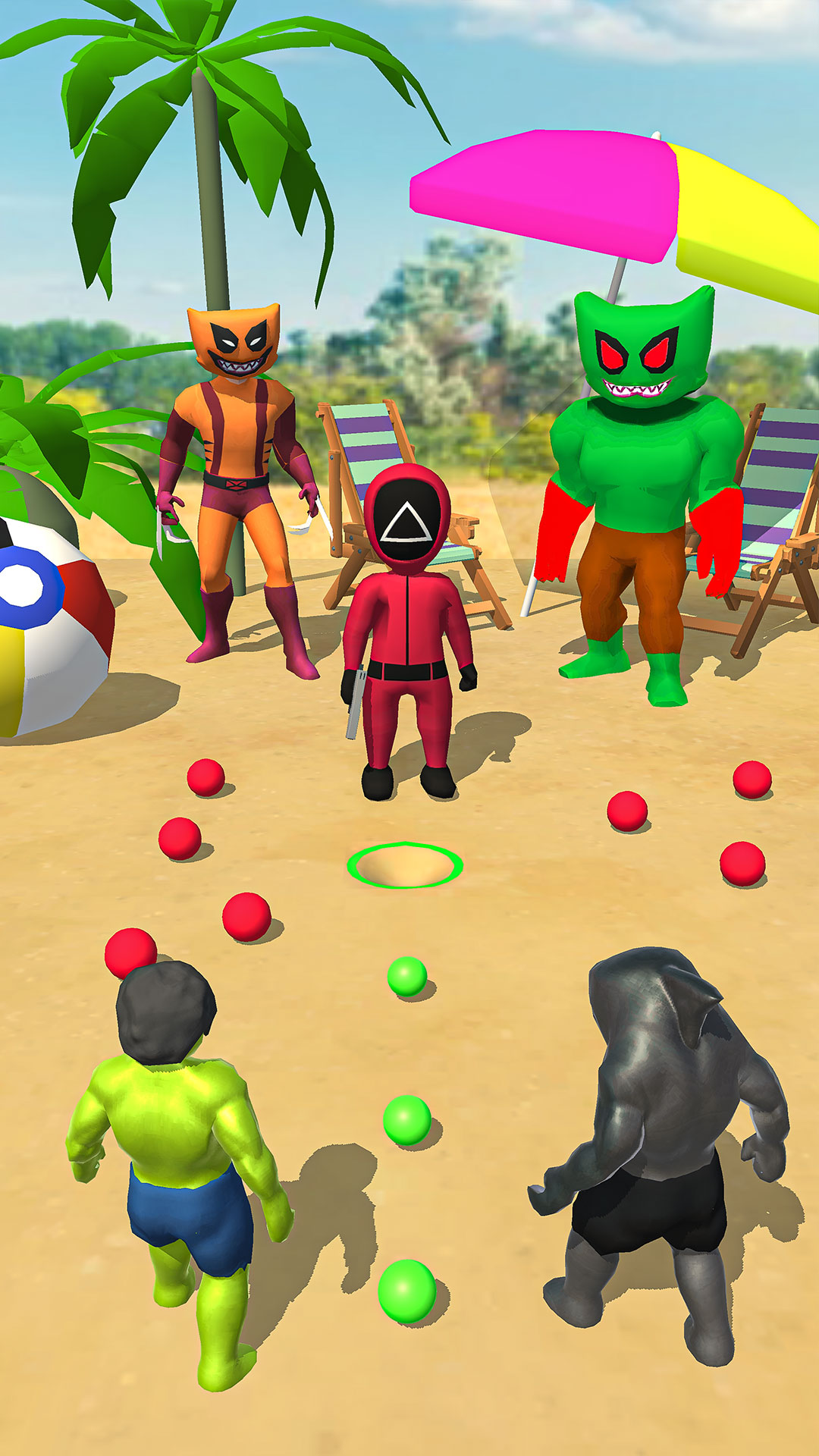 اسکرین شات 2 بازی Superhero squid game