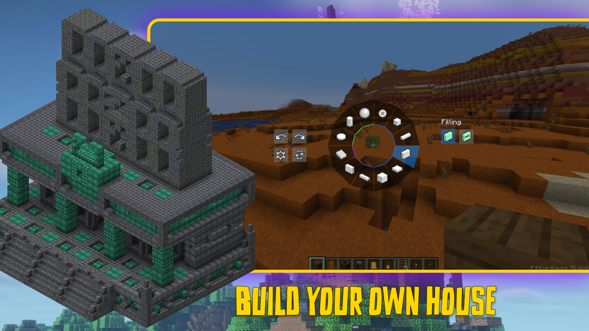 اسکرین شات 3 برنامه Buildings Mod in Minecraft PE