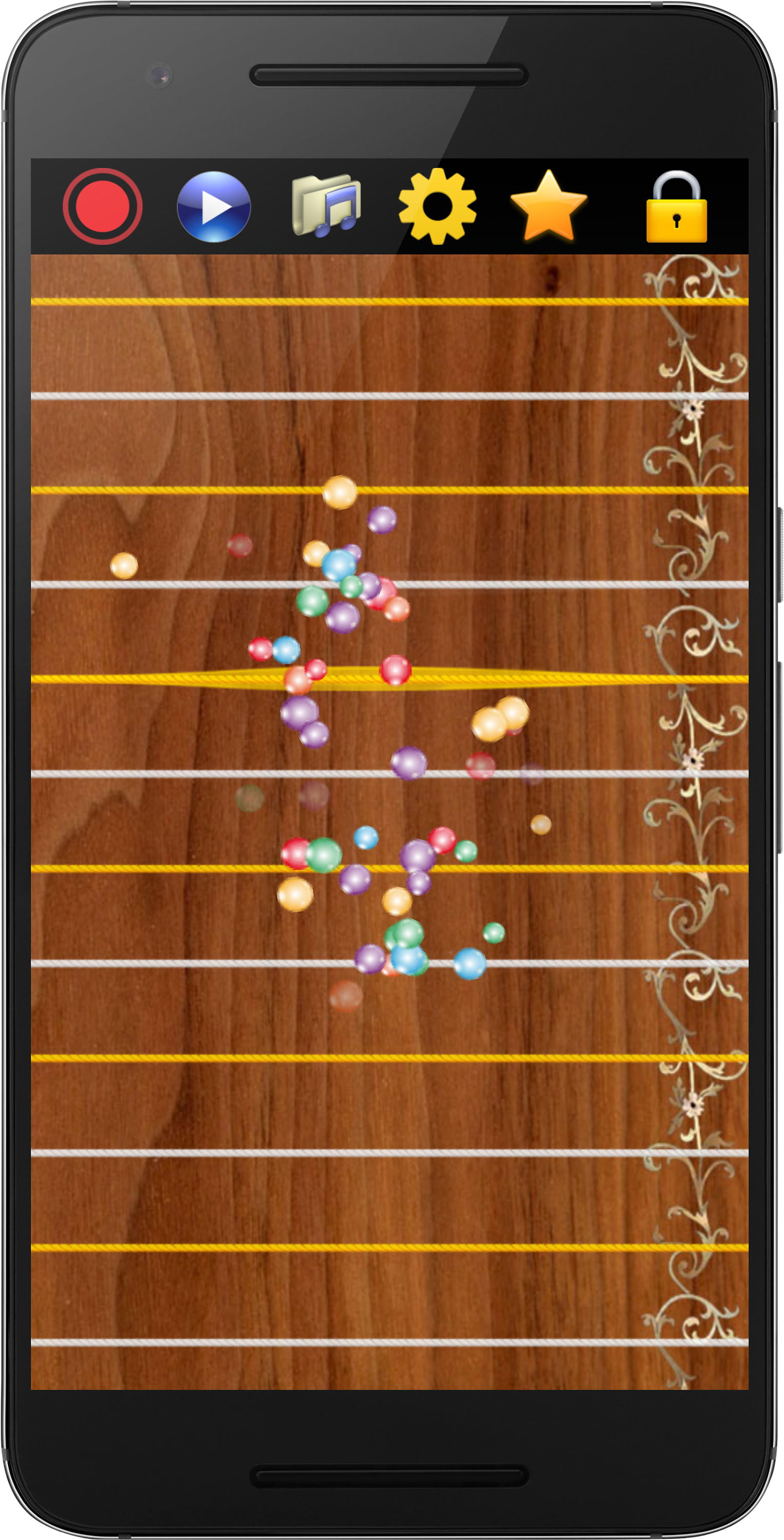 اسکرین شات 4 برنامه Gayageum - Korean Instrument