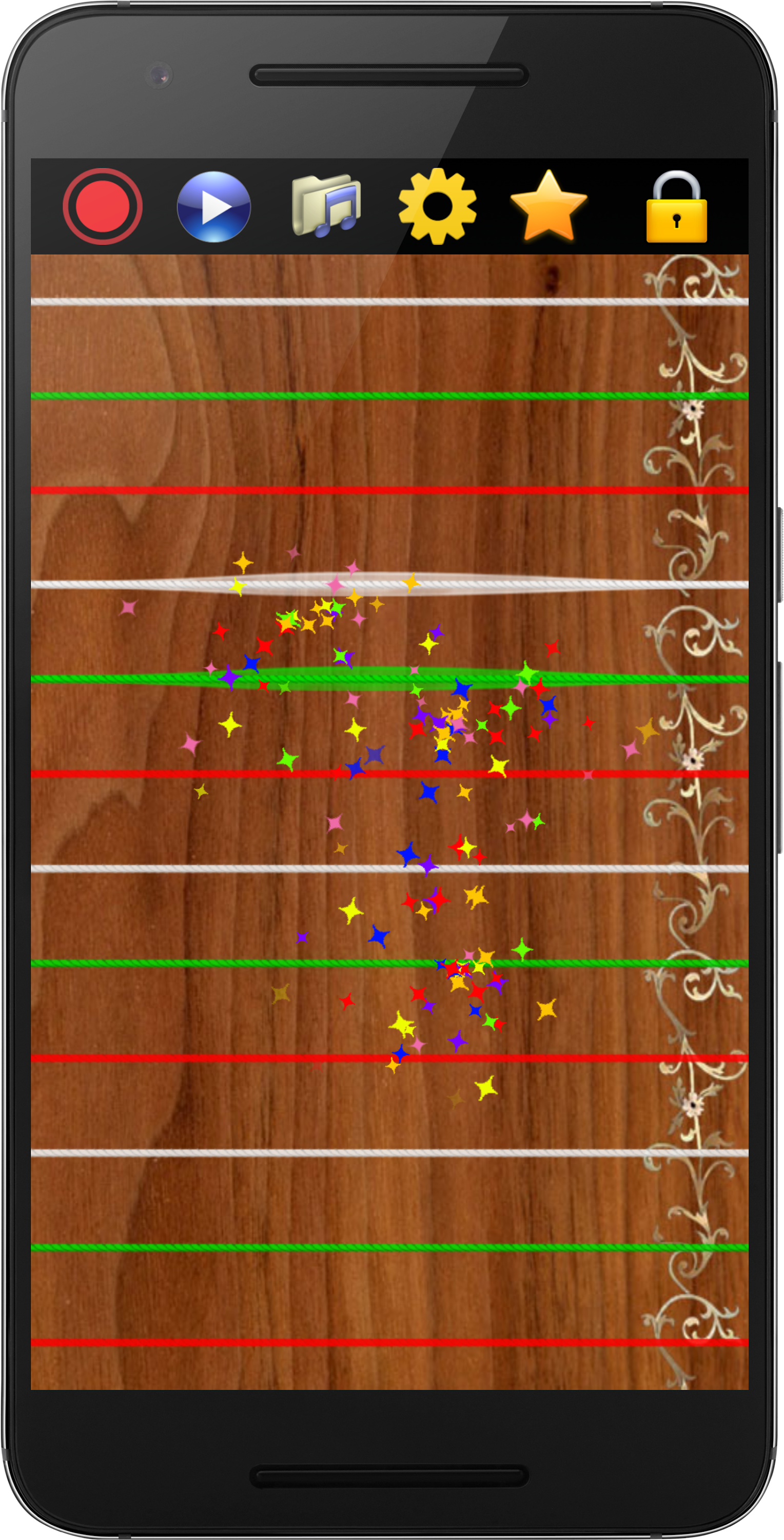 اسکرین شات 5 برنامه Gayageum - Korean Instrument