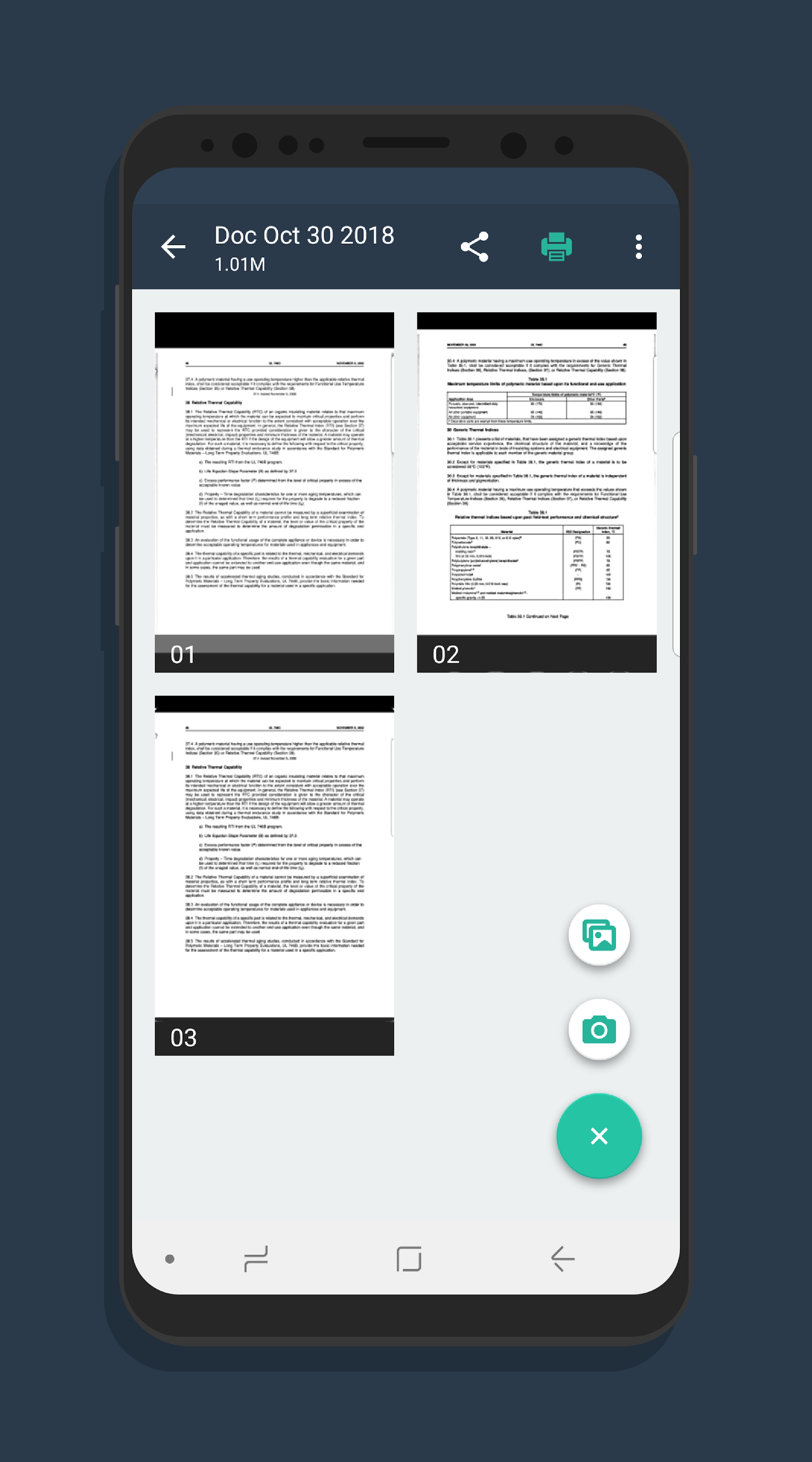 اسکرین شات 8 برنامه Doc Scanner  - PDF Scanner App