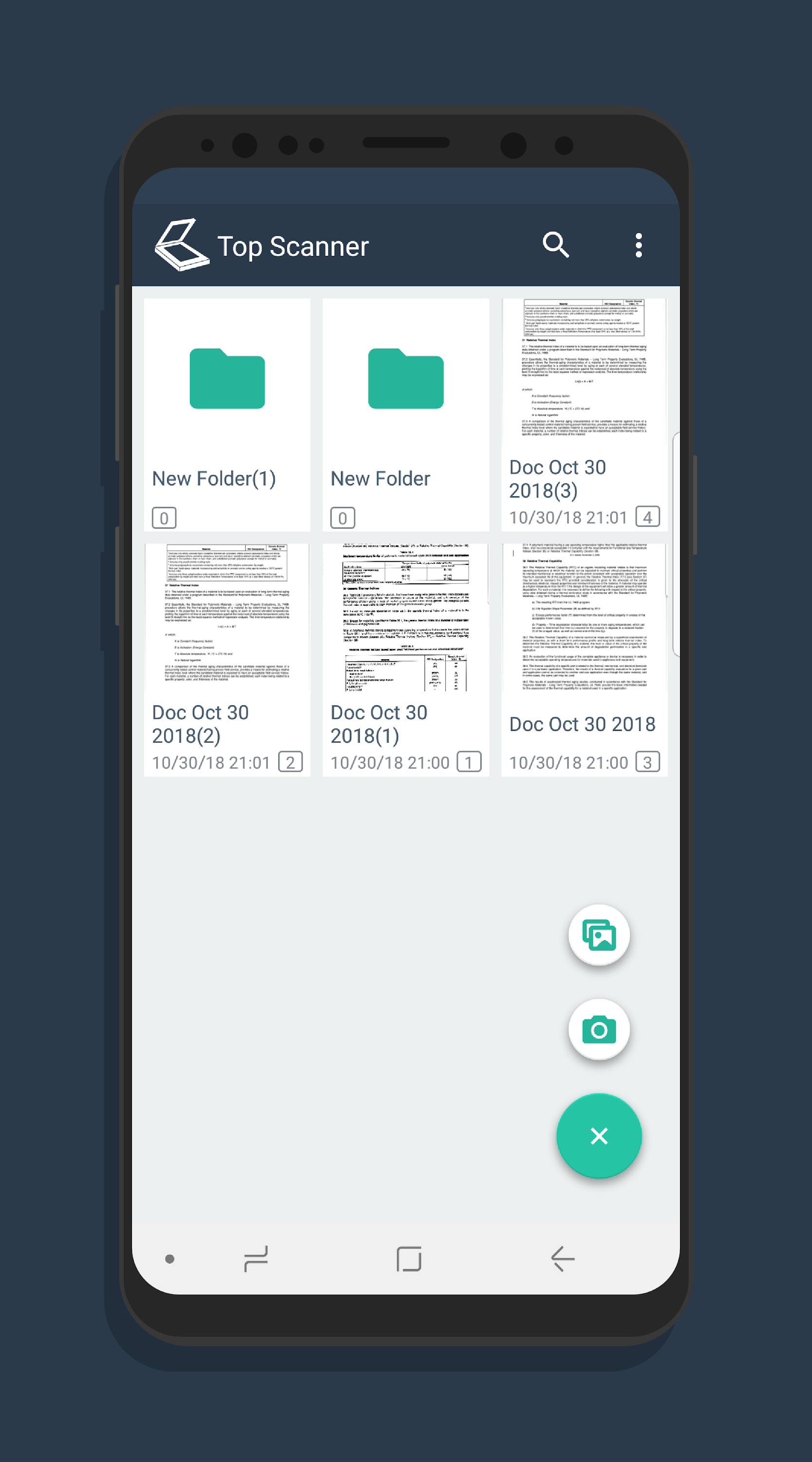 اسکرین شات 4 برنامه Doc Scanner  - PDF Scanner App