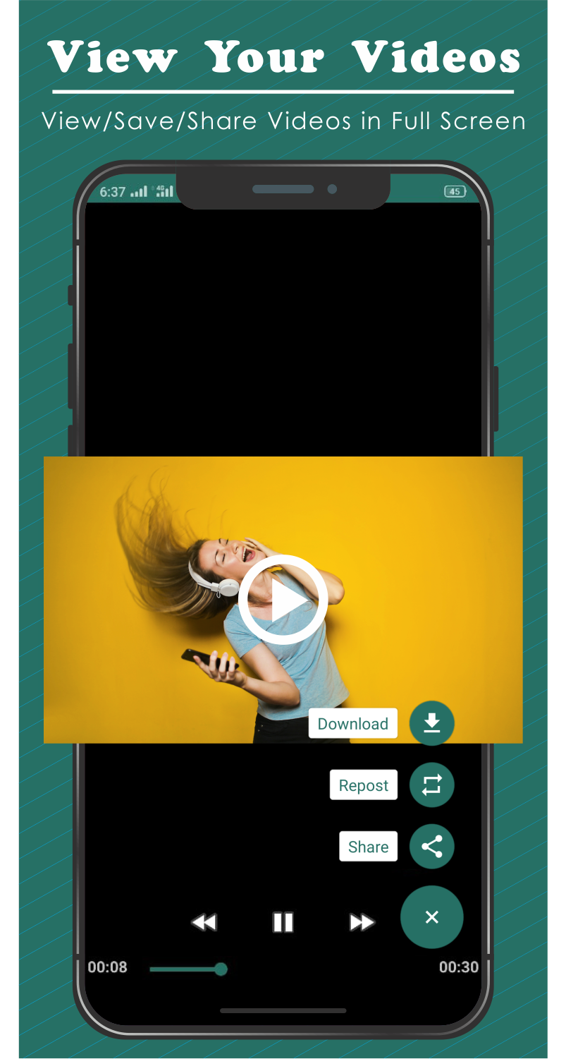 اسکرین شات 6 برنامه Status Saver・Status Downloader