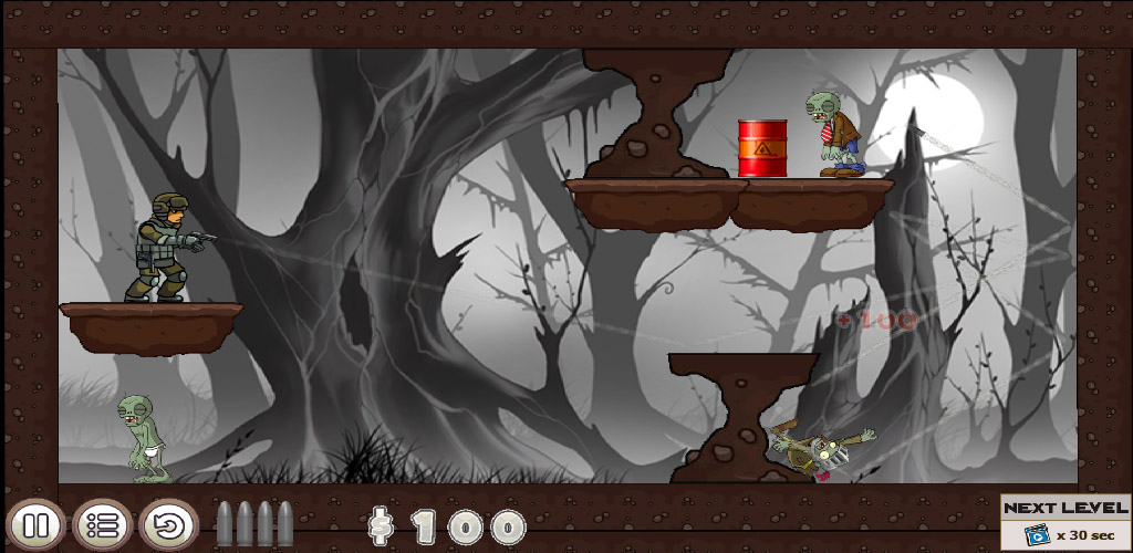 اسکرین شات 4 بازی Zombie Shooter:Survival Instin