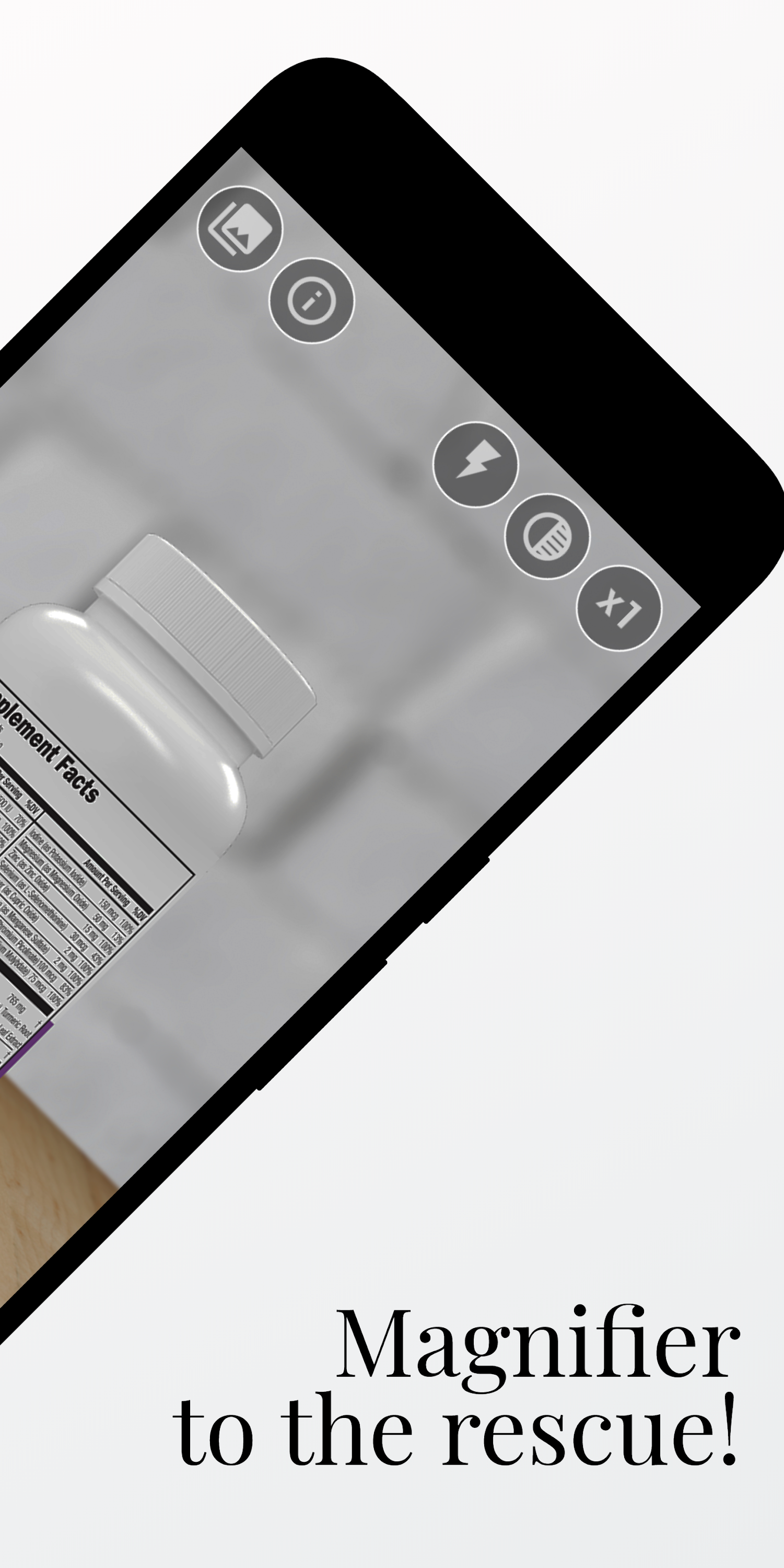 اسکرین شات 2 برنامه Magnifier - Magnifying Glass