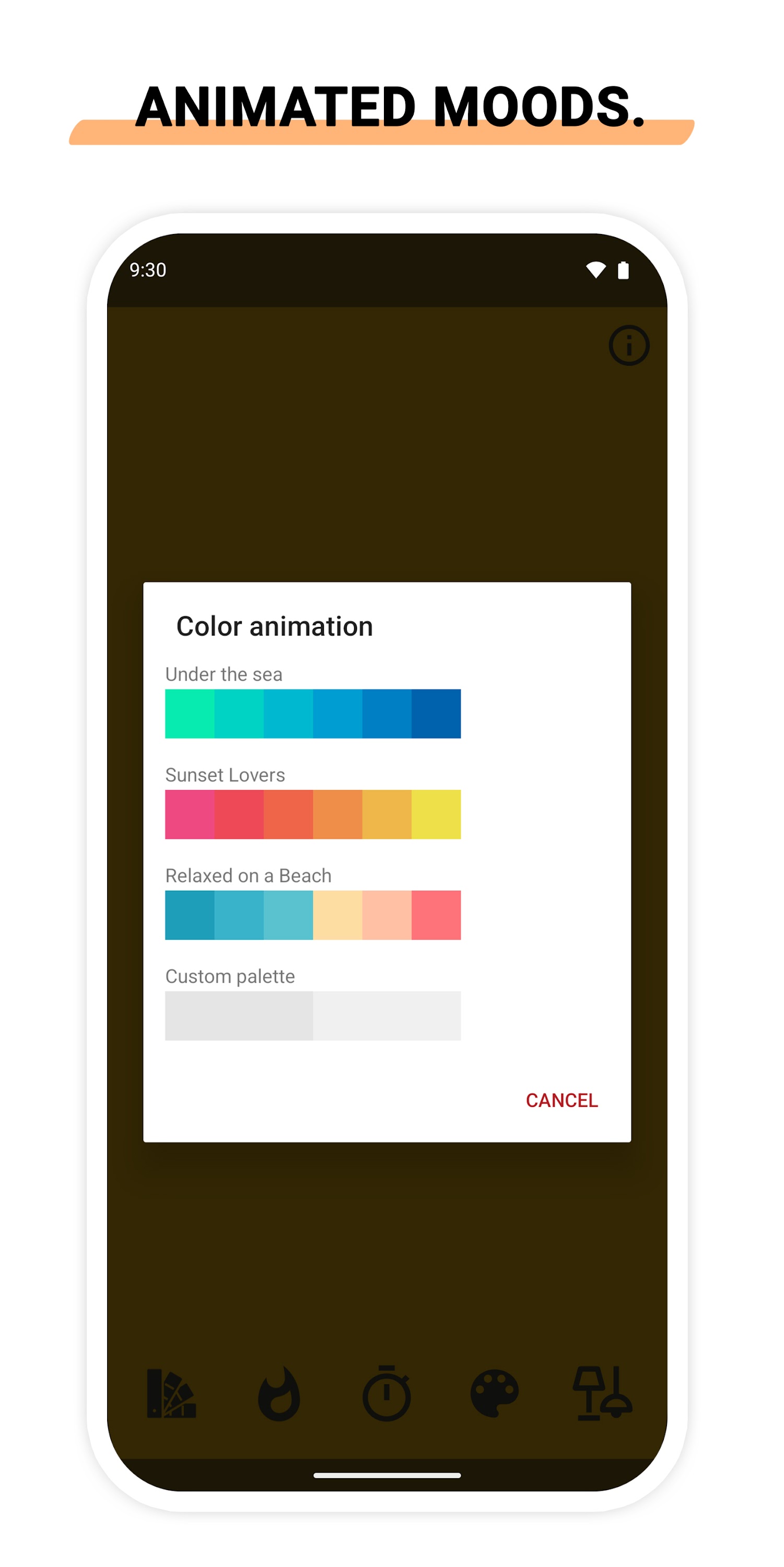 اسکرین شات 4 برنامه Screen Flashlight – Night lamp