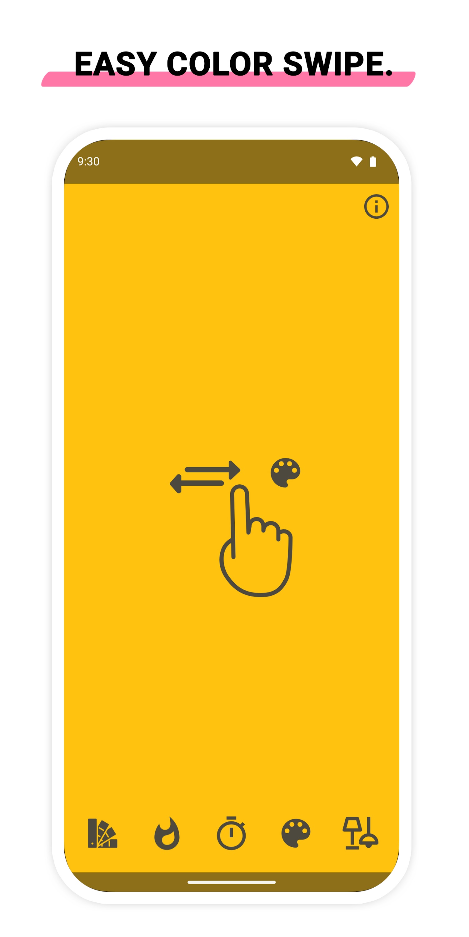 اسکرین شات 3 برنامه Screen Flashlight – Night lamp