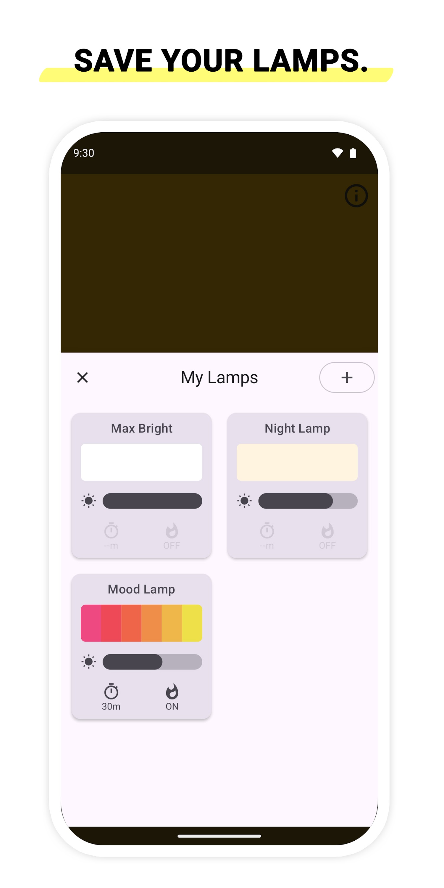 اسکرین شات 5 برنامه Screen Flashlight – Night lamp