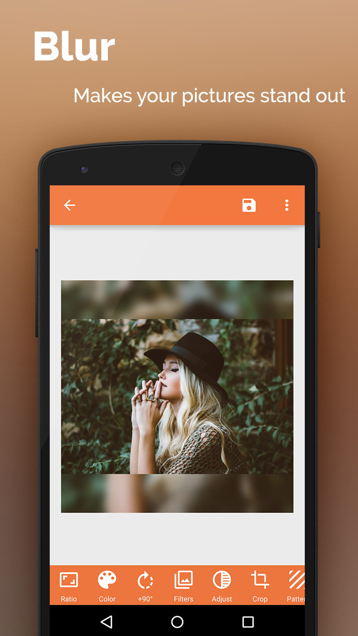 اسکرین شات 2 برنامه Square InPic - Photo Editor &