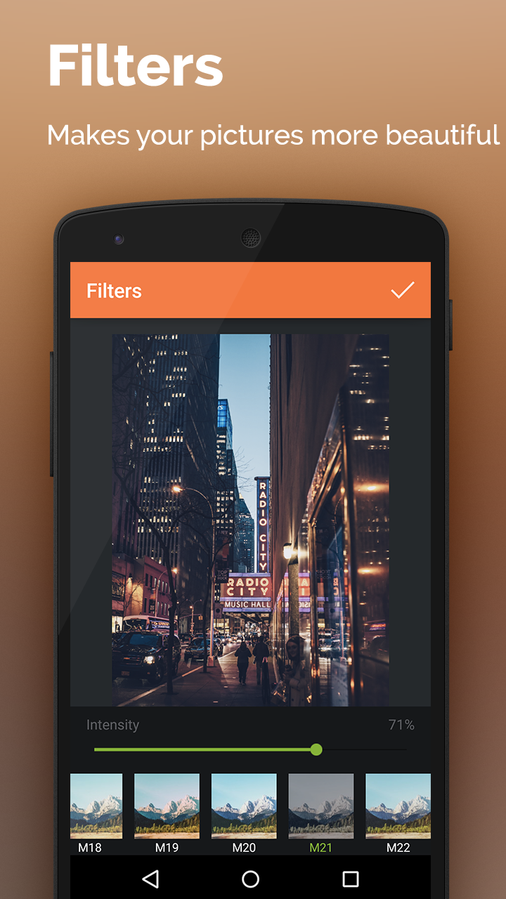 اسکرین شات 4 برنامه Square InPic - Photo Editor &