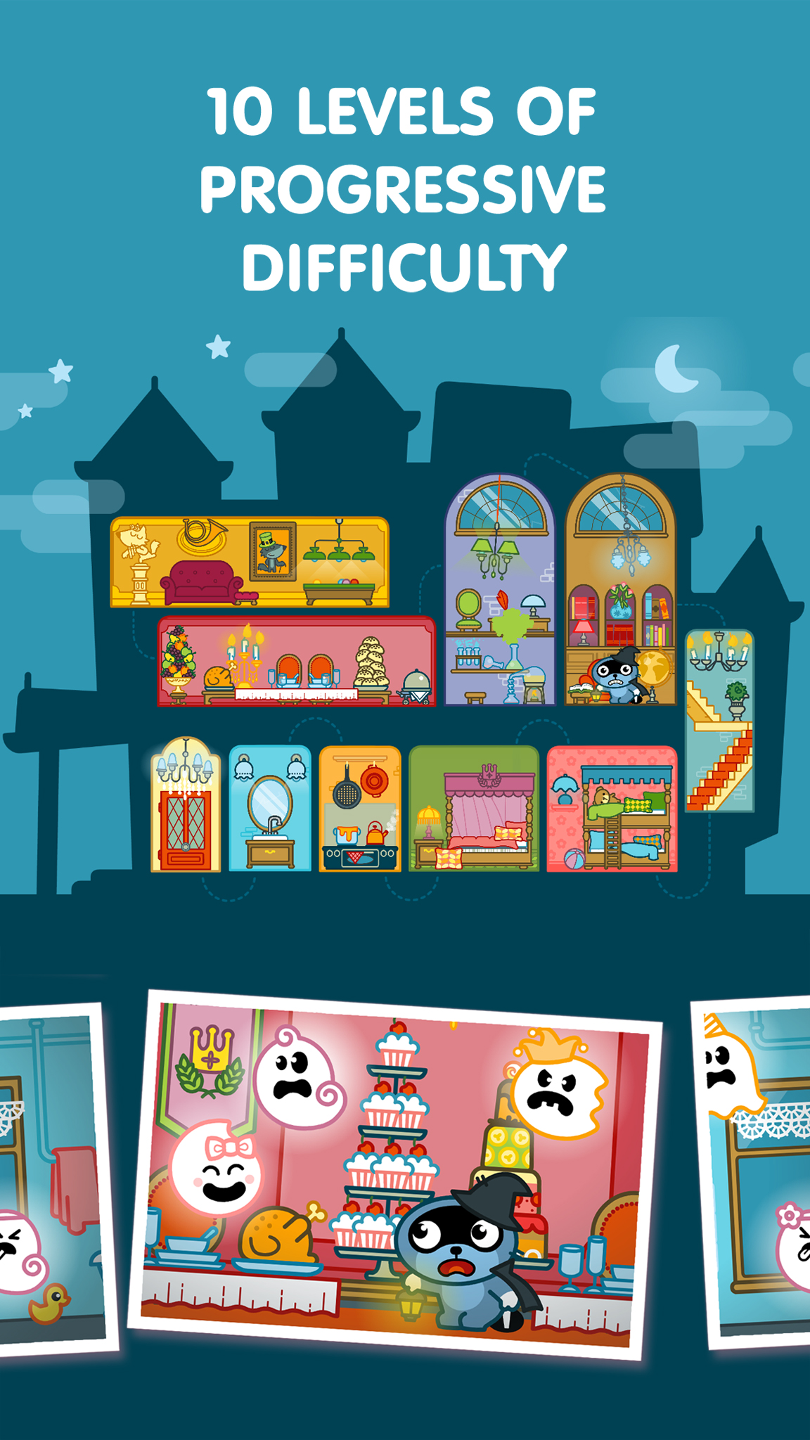اسکرین شات 7 بازی Pango Halloween Memory Match