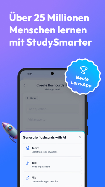 اسکرین شات 1 برنامه StudySmarter: Study & revision