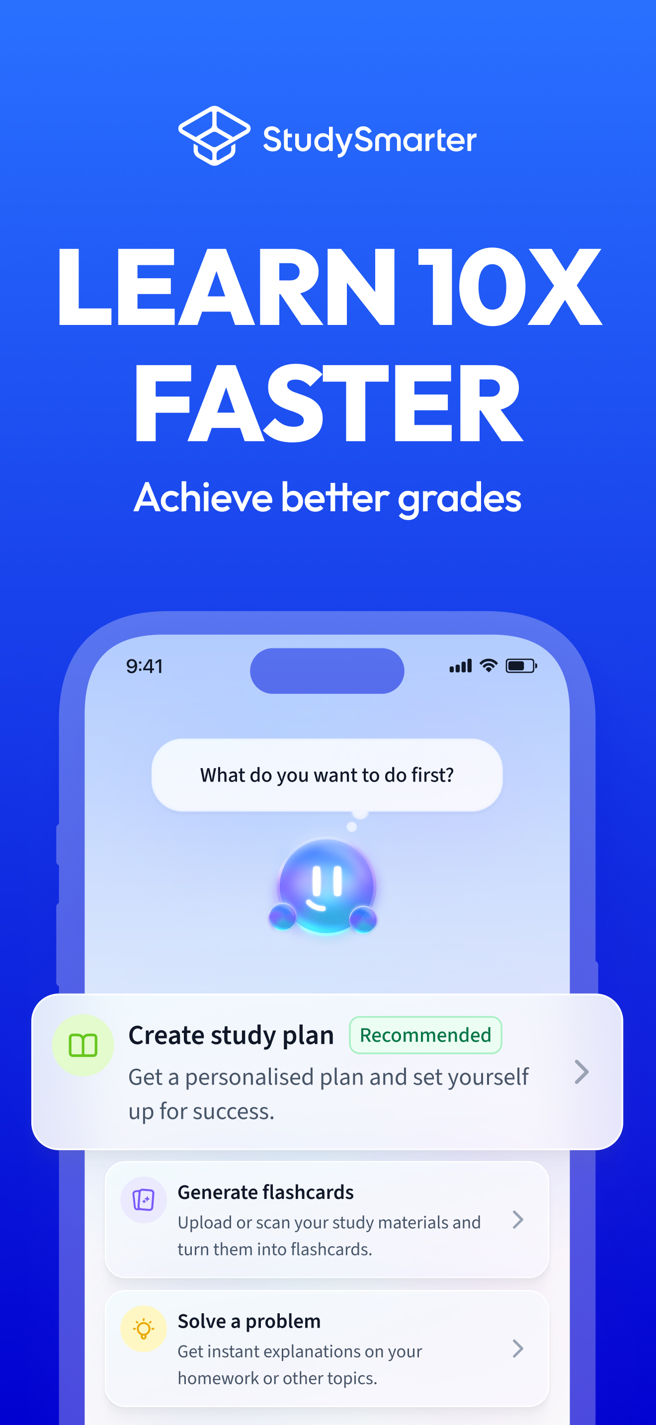 اسکرین شات 1 برنامه StudySmarter: Study & Revision