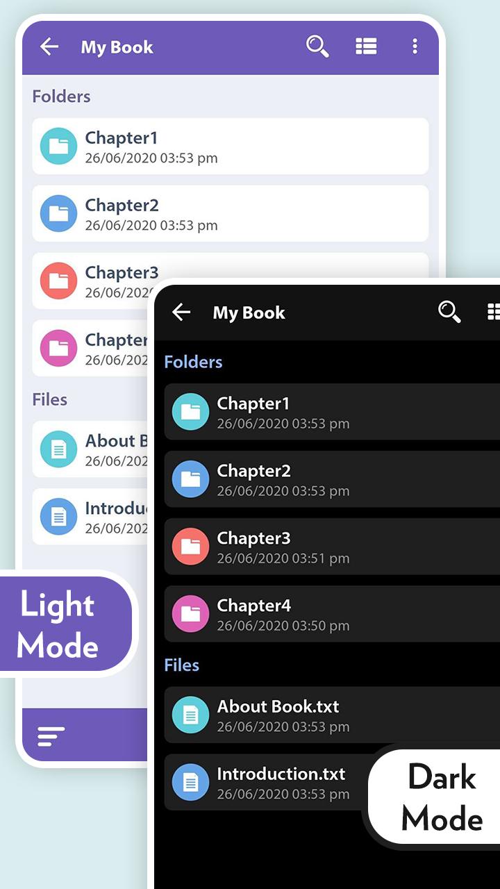 اسکرین شات 7 برنامه WriteDown: Write Books, Novels