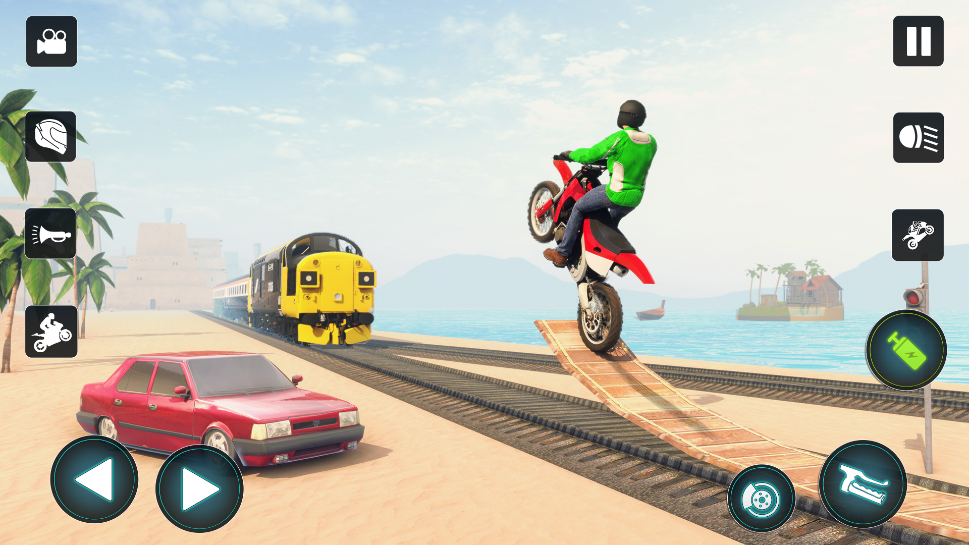 اسکرین شات 4 برنامه Bike Stunt Games : Bike Games