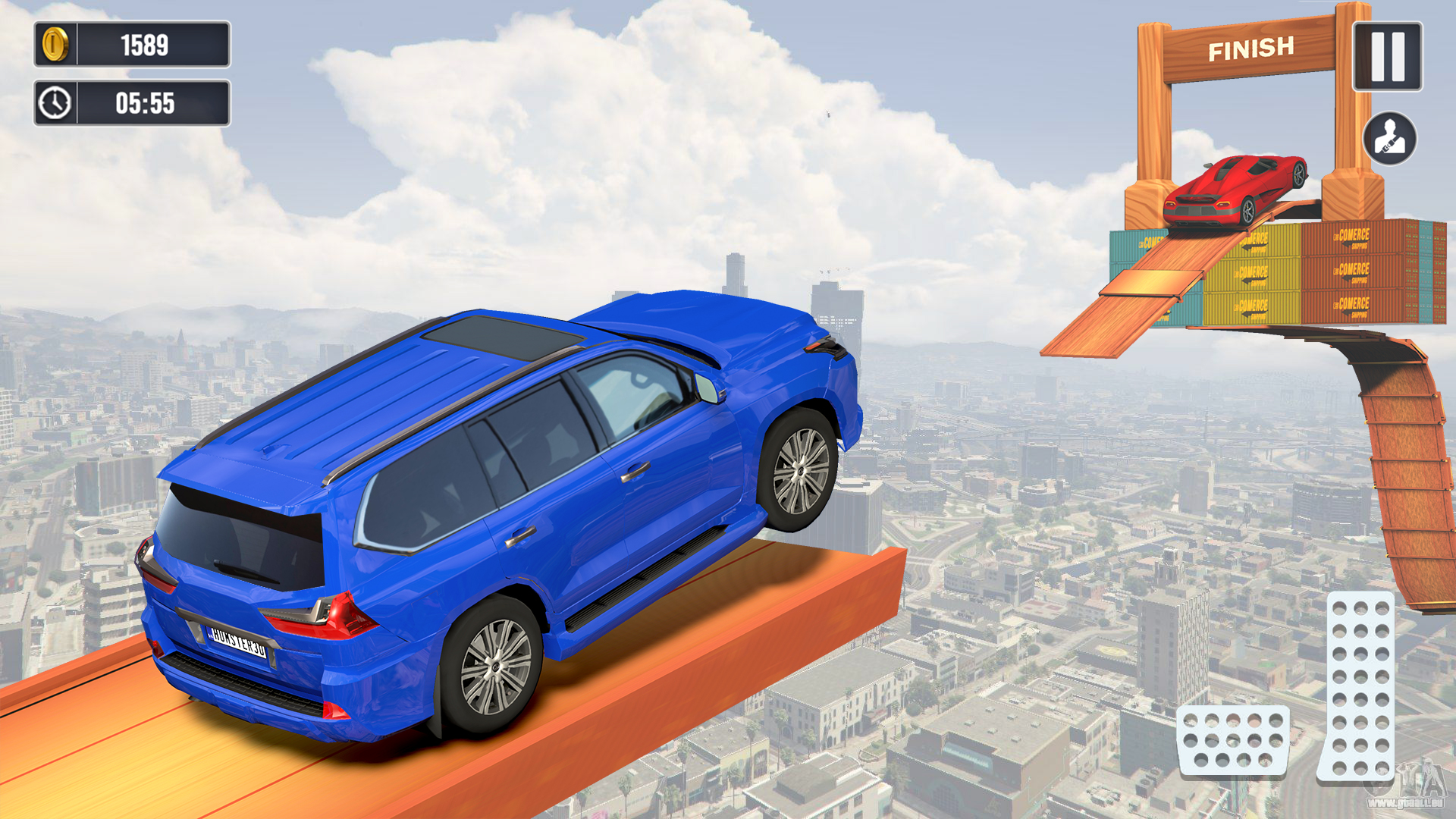 اسکرین شات 8 بازی Car Stunt Game: Stunt Car Race