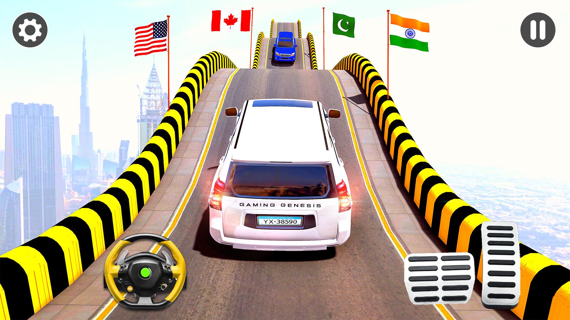 اسکرین شات 6 بازی Car Stunt Games : Car Games 3D