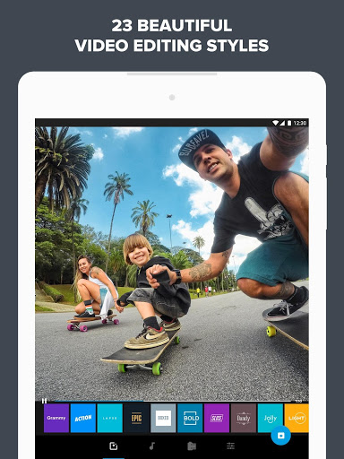 اسکرین شات 4 برنامه Quik – Free Video Editor for photos, clips, music