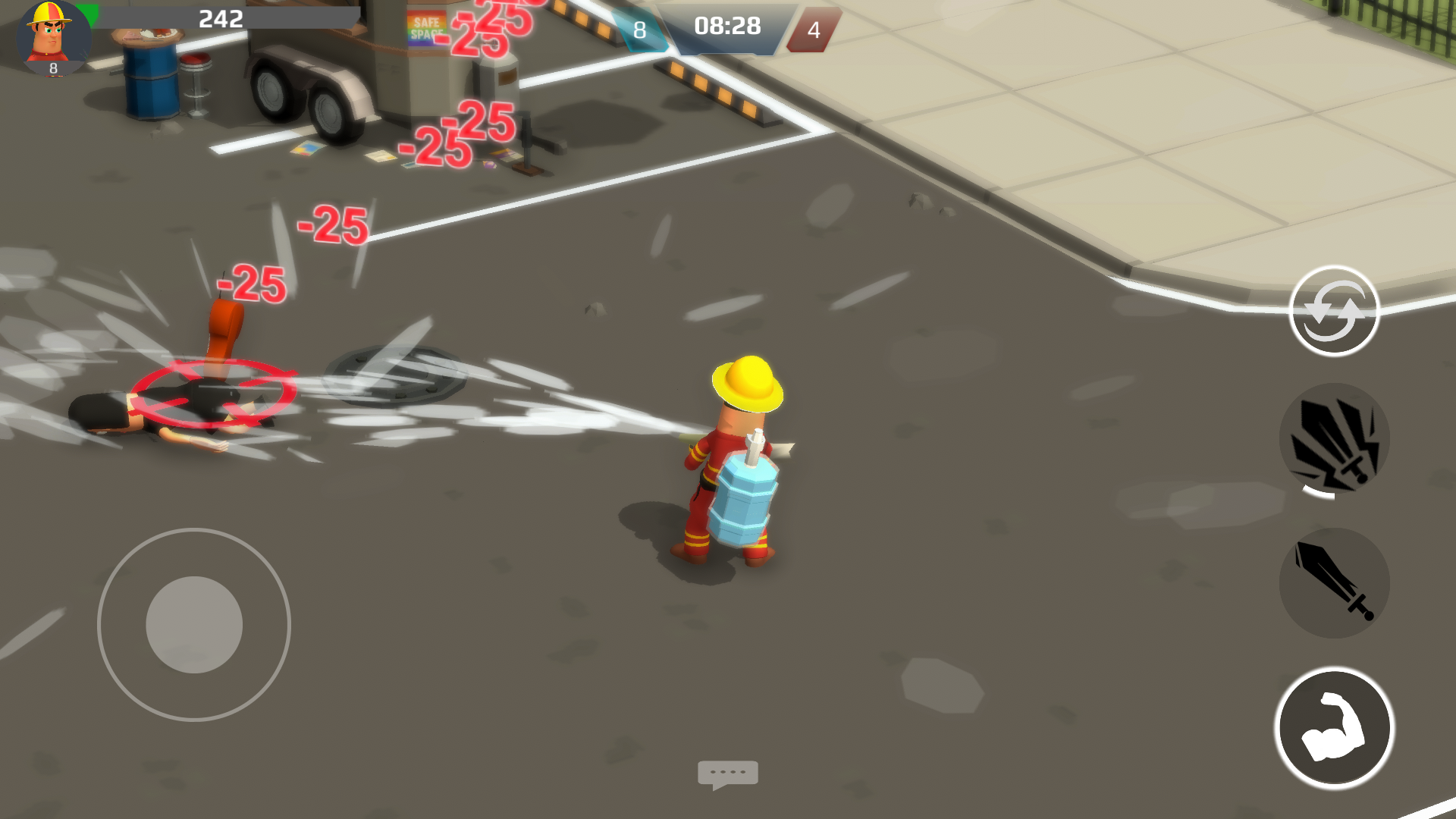 اسکرین شات 6 بازی War Job: Toilet Battle