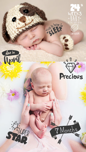 اسکرین شات 1 برنامه Baby Pics Free