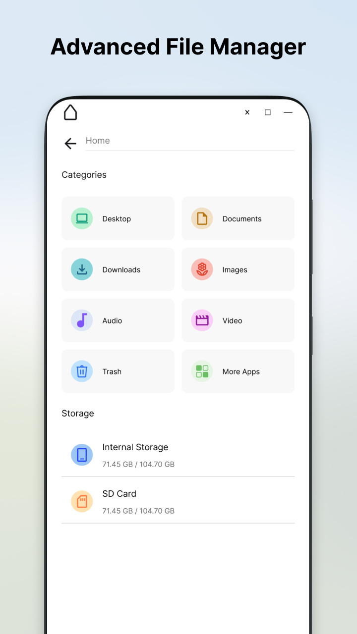 اسکرین شات 3 برنامه Android 16 Style Launcher